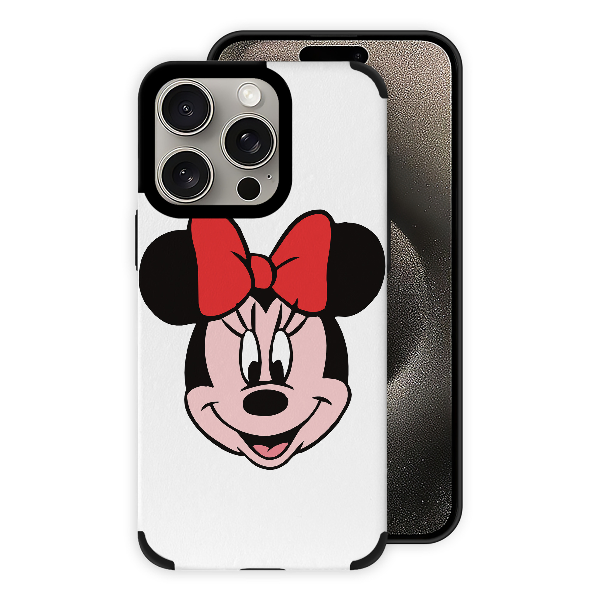 （画像用） ミッキーマウス Mickey Mouse 【iPhone15ProMax対応】 PUレザー スマホケース 耐衝撃＆黄変防止