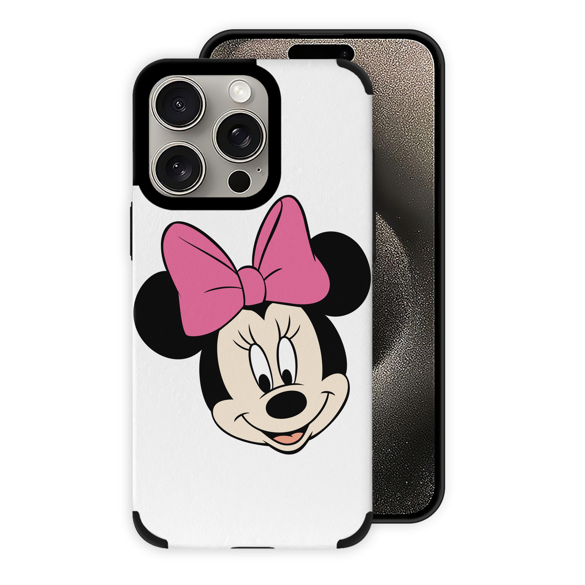 （画像用） ミッキーマウス Mickey Mouse 【iPhone15ProMax対応】 PUレザー スマホケース 耐衝撃＆黄変防止