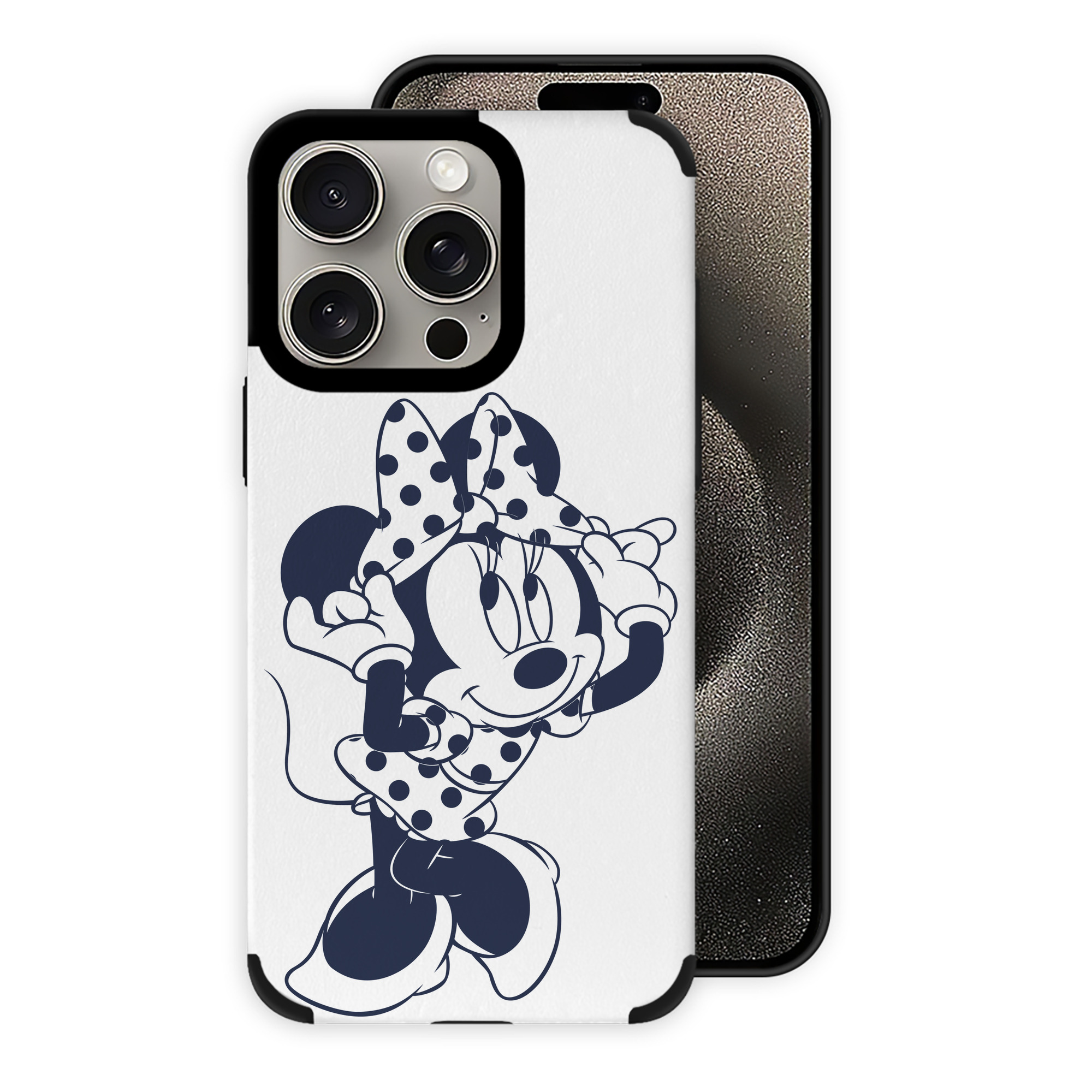 （画像用） ミッキーマウス Mickey Mouse 【iPhone15ProMax対応】 PUレザー スマホケース 耐衝撃＆黄変防止