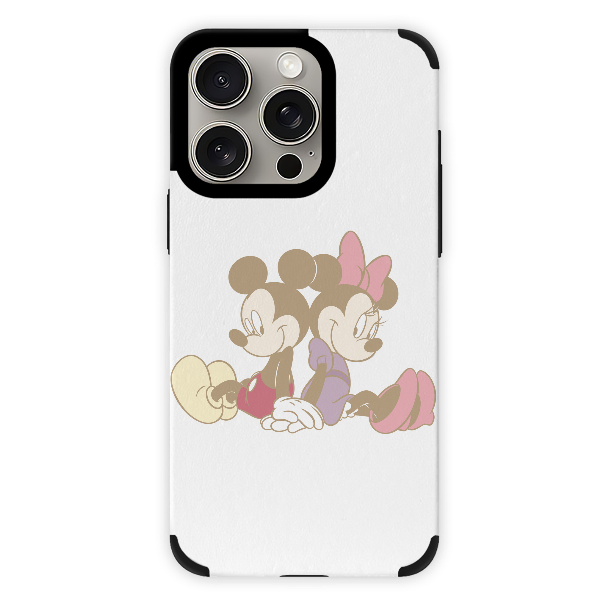 （画像用） ミッキーマウス Mickey Mouse 【iPhone15ProMax対応】 PUレザー スマホケース 耐衝撃＆黄変防止