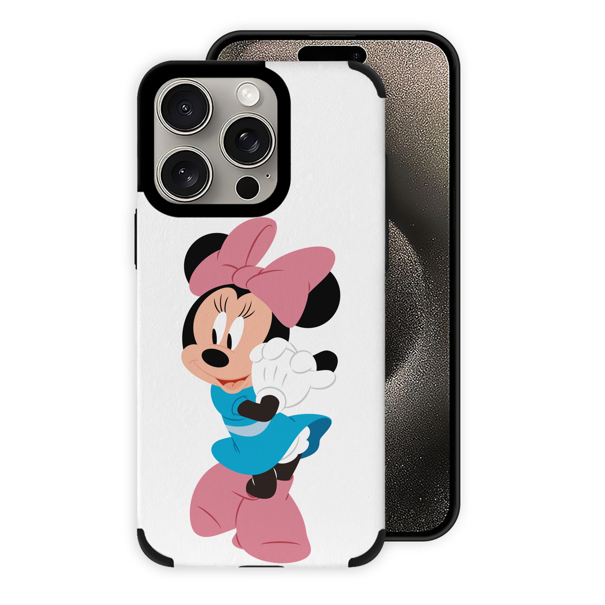 （画像用） ミッキーマウス Mickey Mouse 【iPhone15ProMax対応】 PUレザー スマホケース 耐衝撃＆黄変防止
