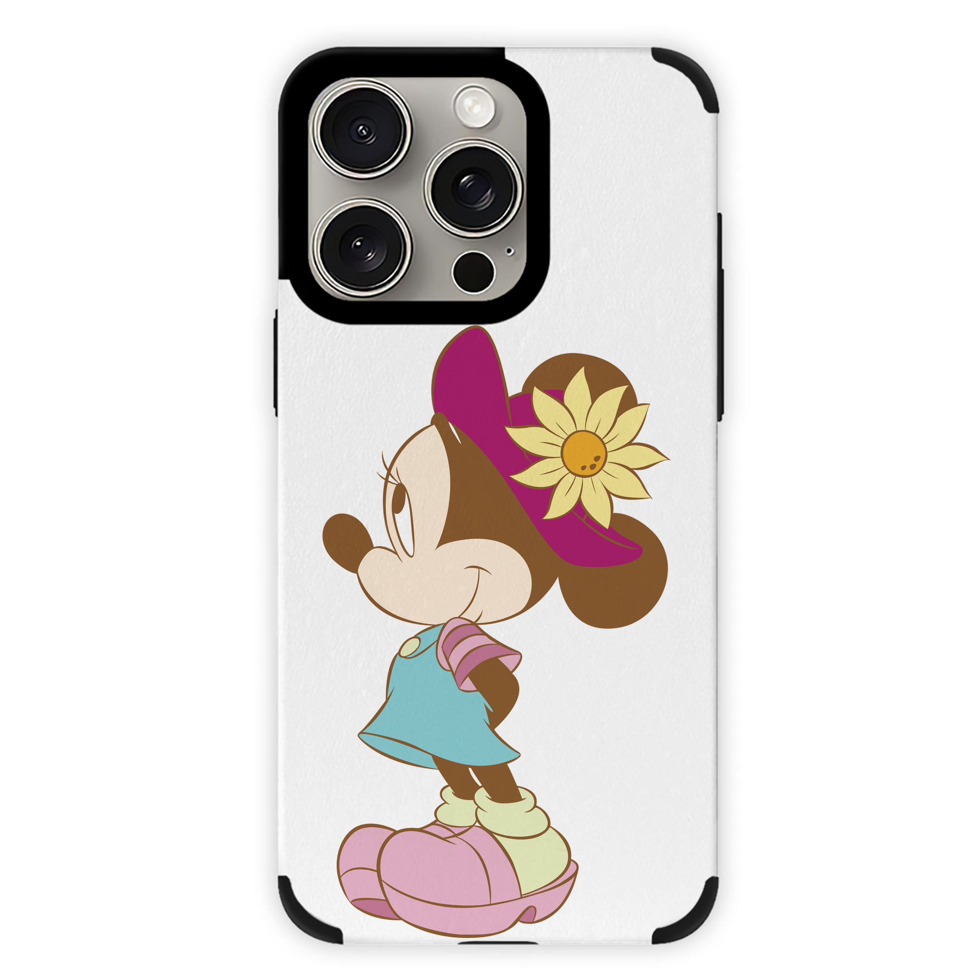 （画像用） ミッキーマウス Mickey Mouse 【iPhone15ProMax対応】 PUレザー スマホケース 耐衝撃＆黄変防止