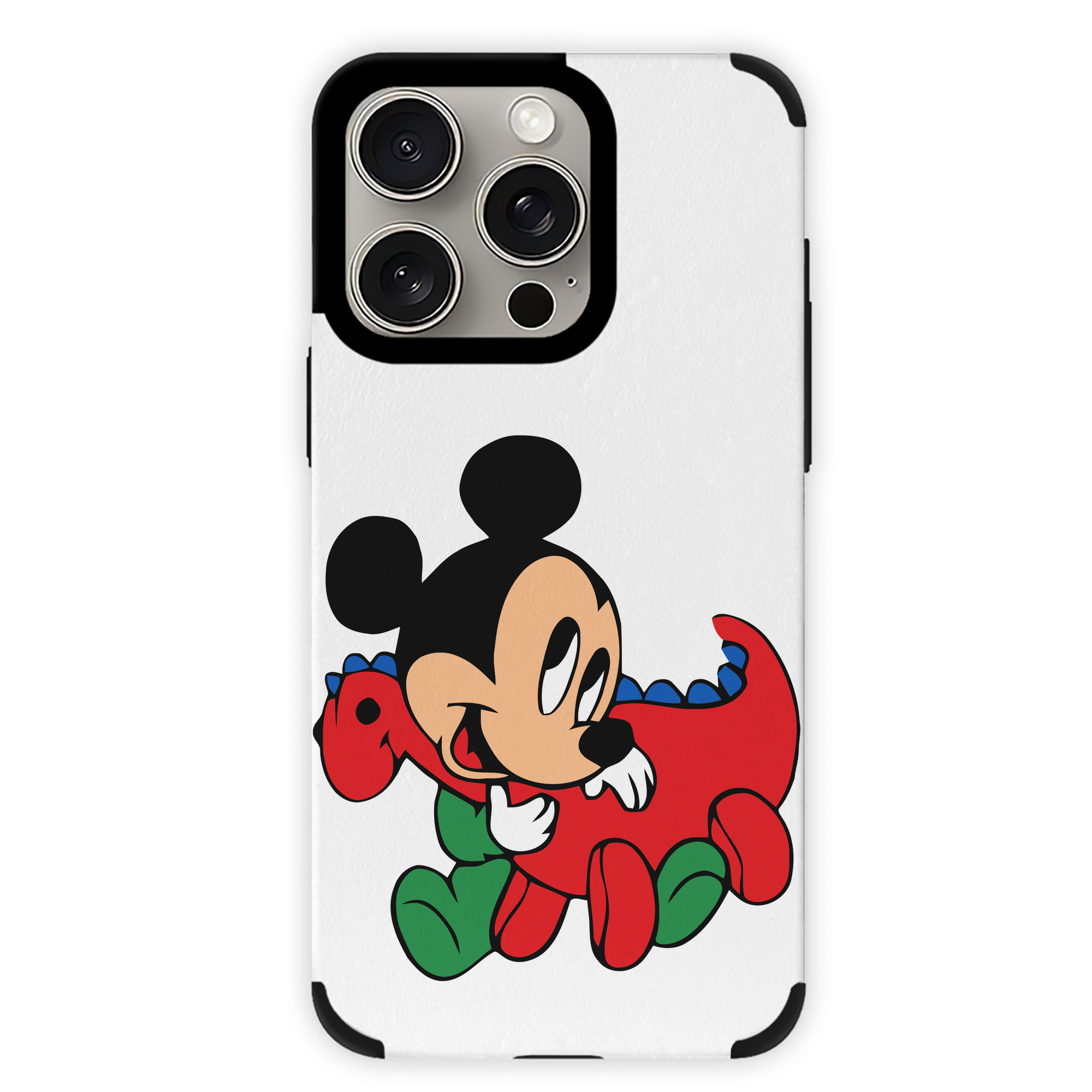 （画像用） ミッキーマウス Mickey Mouse 【iPhone15ProMax対応】 PUレザー スマホケース 耐衝撃＆黄変防止