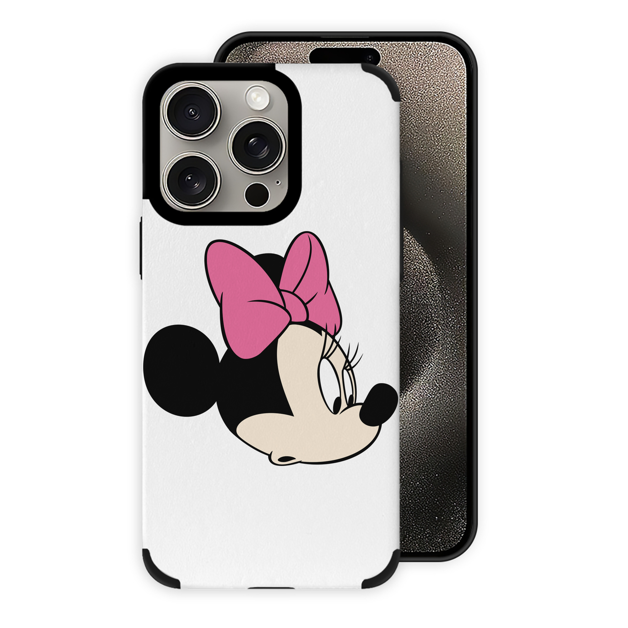 （画像用） ミッキーマウス Mickey Mouse 【iPhone15ProMax対応】 PUレザー スマホケース 耐衝撃＆黄変防止