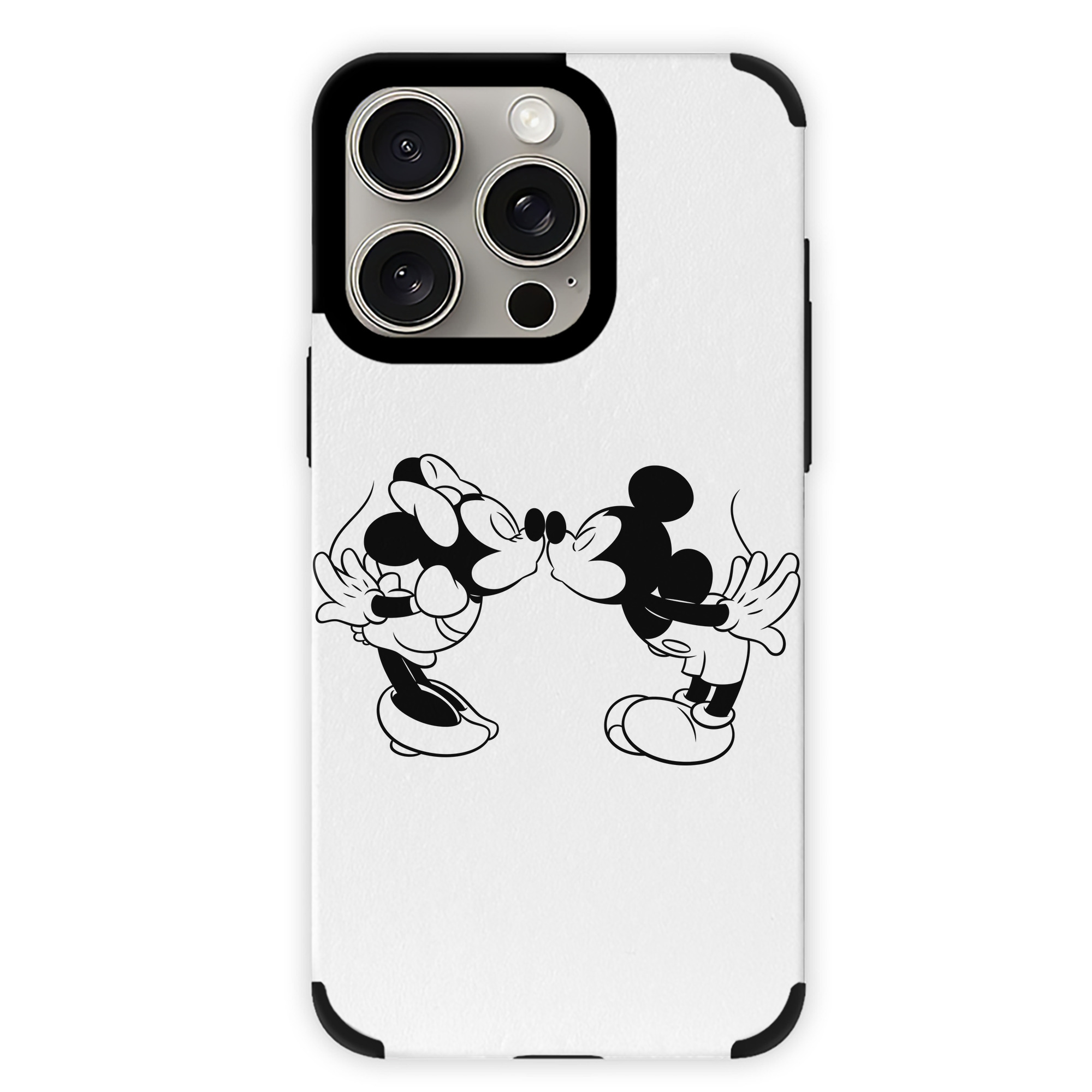 （画像用） ミッキーマウス Mickey Mouse 【iPhone15ProMax対応】 PUレザー スマホケース 耐衝撃＆黄変防止