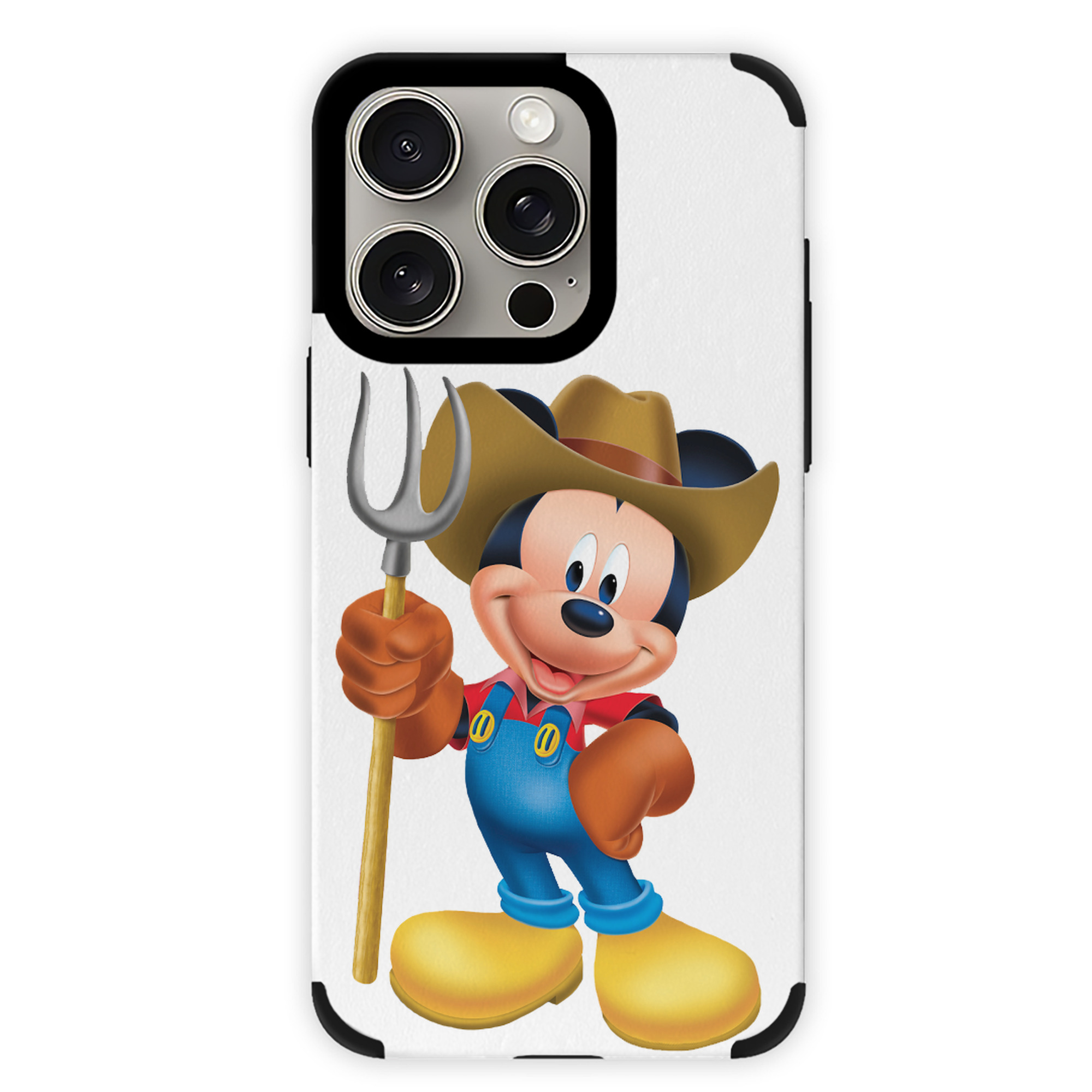 （画像用） ミッキーマウス Mickey Mouse 【iPhone15ProMax対応】 PUレザー スマホケース 耐衝撃＆黄変防止