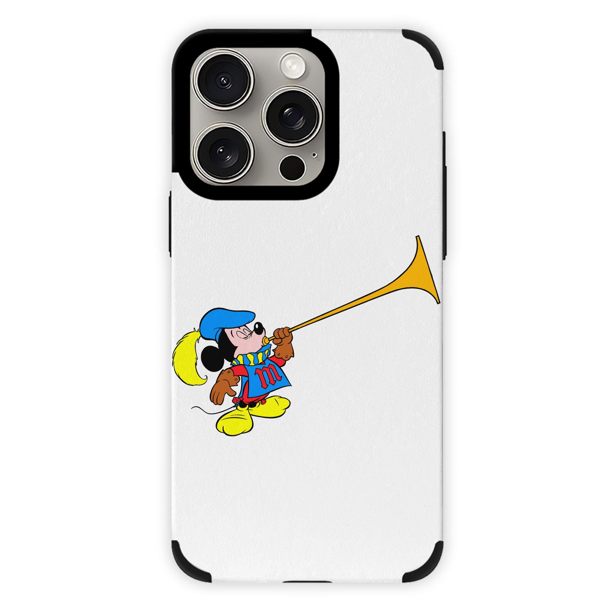 （画像用） ミッキーマウス Mickey Mouse 【iPhone15ProMax対応】 PUレザー スマホケース 耐衝撃＆黄変防止
