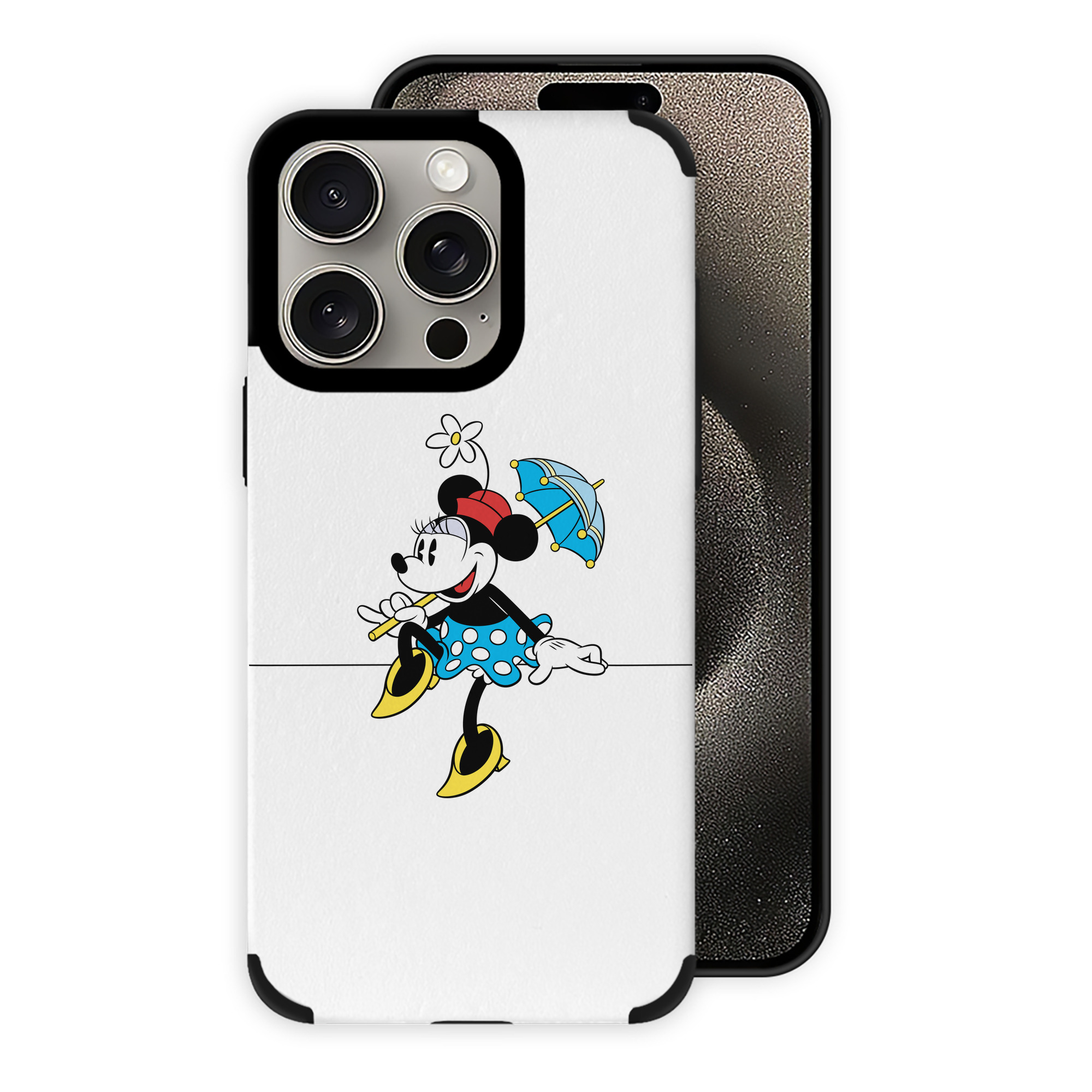 （画像用） ミッキーマウス Mickey Mouse 【iPhone15ProMax対応】 PUレザー スマホケース 耐衝撃＆黄変防止