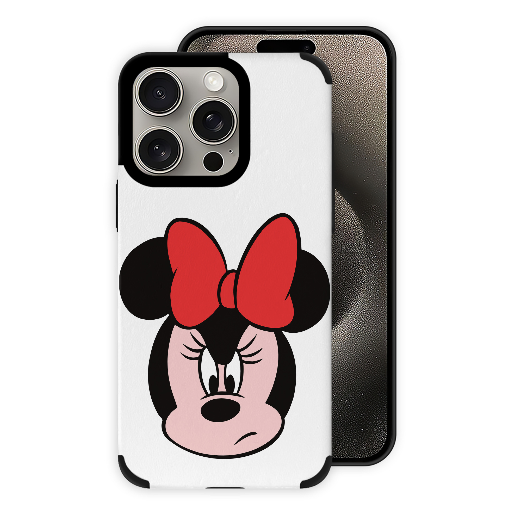 （画像用） ミッキーマウス Mickey Mouse 【iPhone15ProMax対応】 PUレザー スマホケース 耐衝撃＆黄変防止