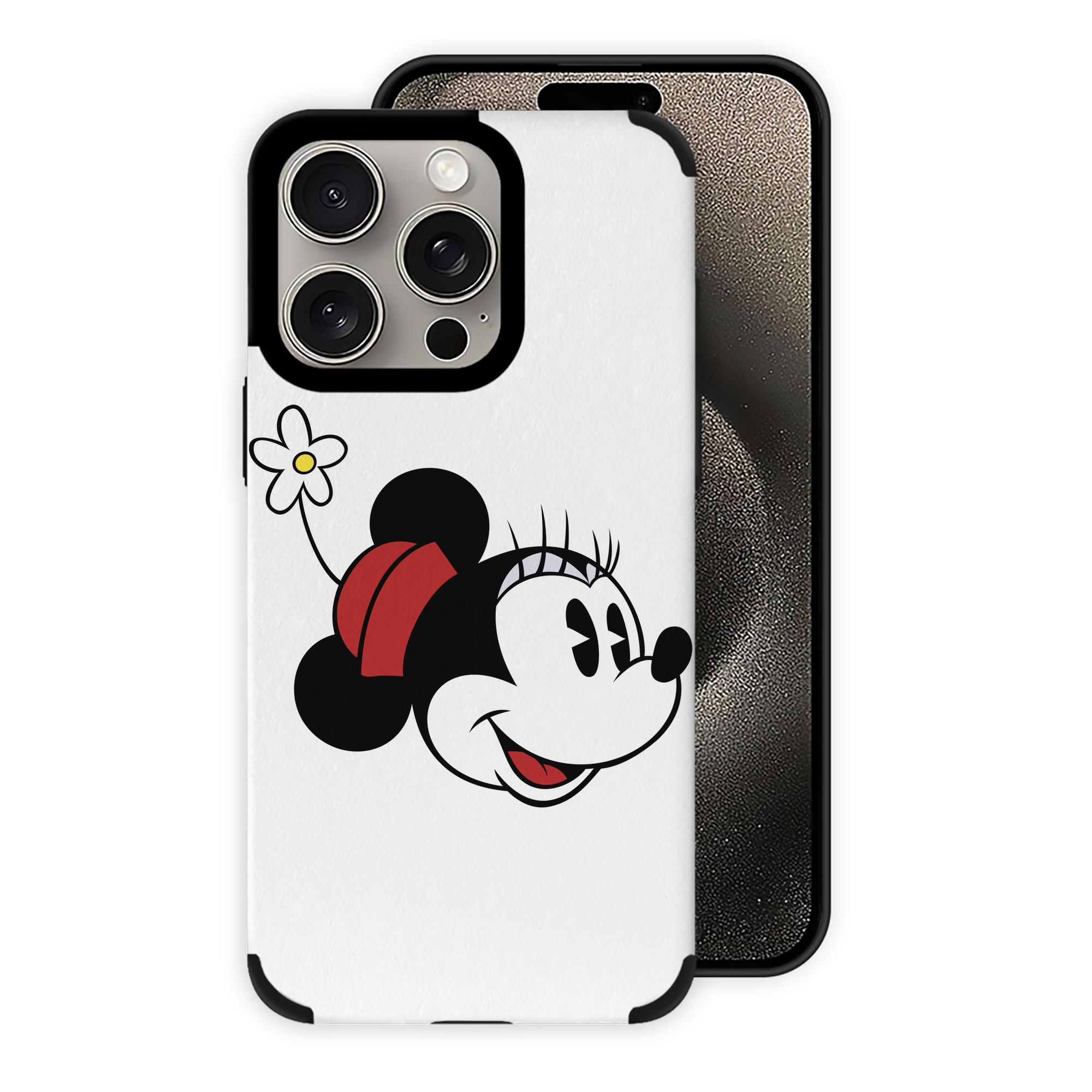 （画像用） ミッキーマウス Mickey Mouse 【iPhone15ProMax対応】 PUレザー スマホケース 耐衝撃＆黄変防止