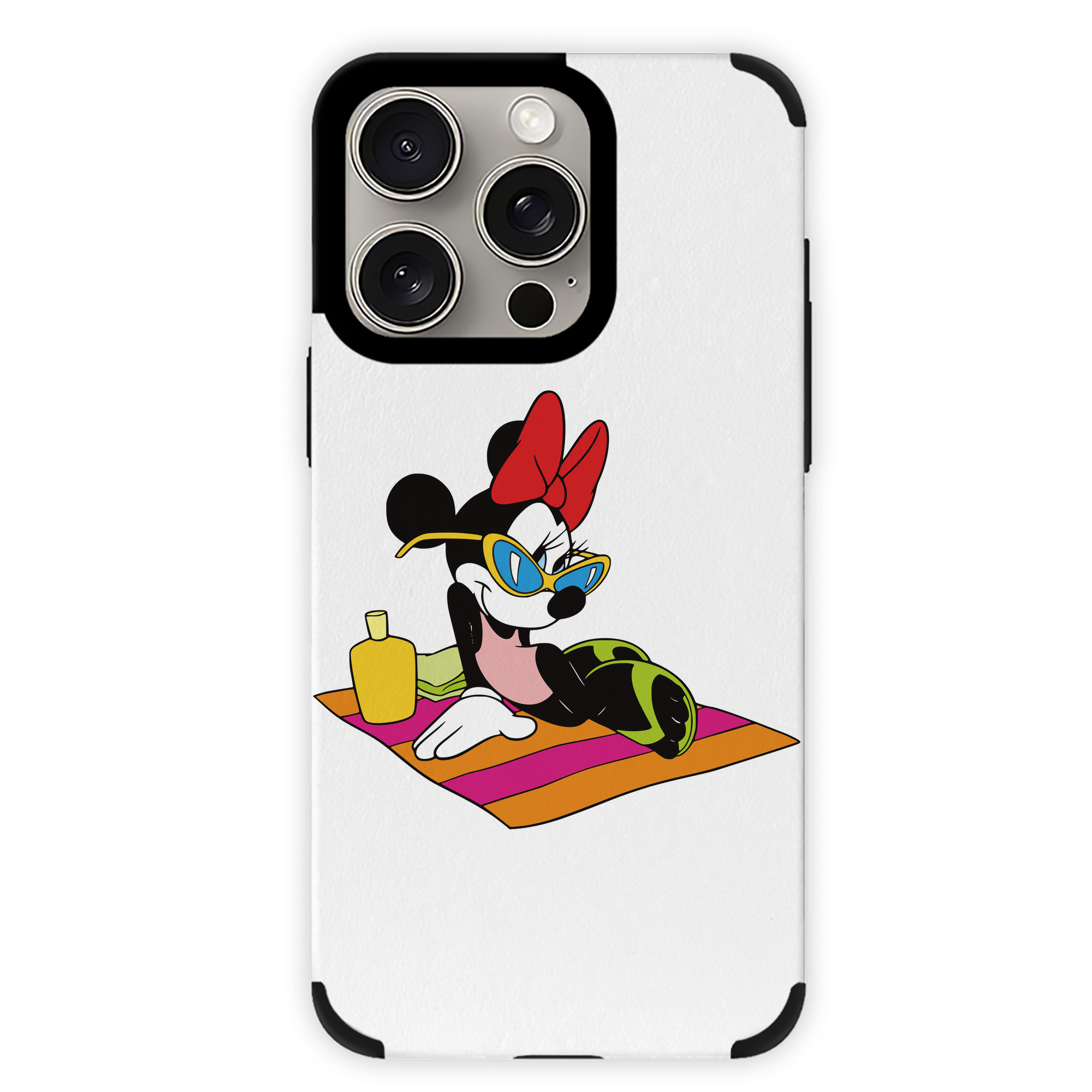 （画像用） ミッキーマウス Mickey Mouse 【iPhone15ProMax対応】 PUレザー スマホケース 耐衝撃＆黄変防止
