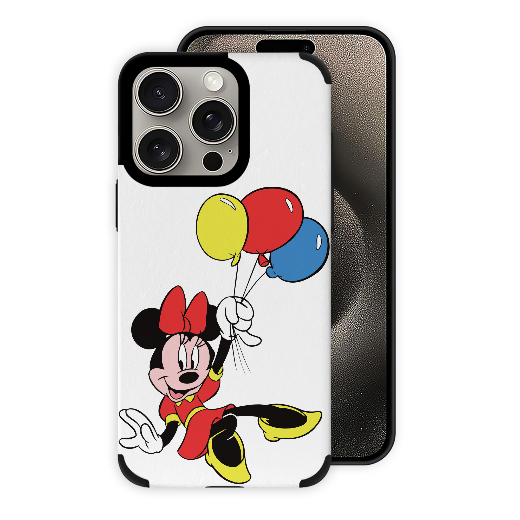 （画像用） ミッキーマウス Mickey Mouse 【iPhone15ProMax対応】 PUレザー スマホケース 耐衝撃＆黄変防止