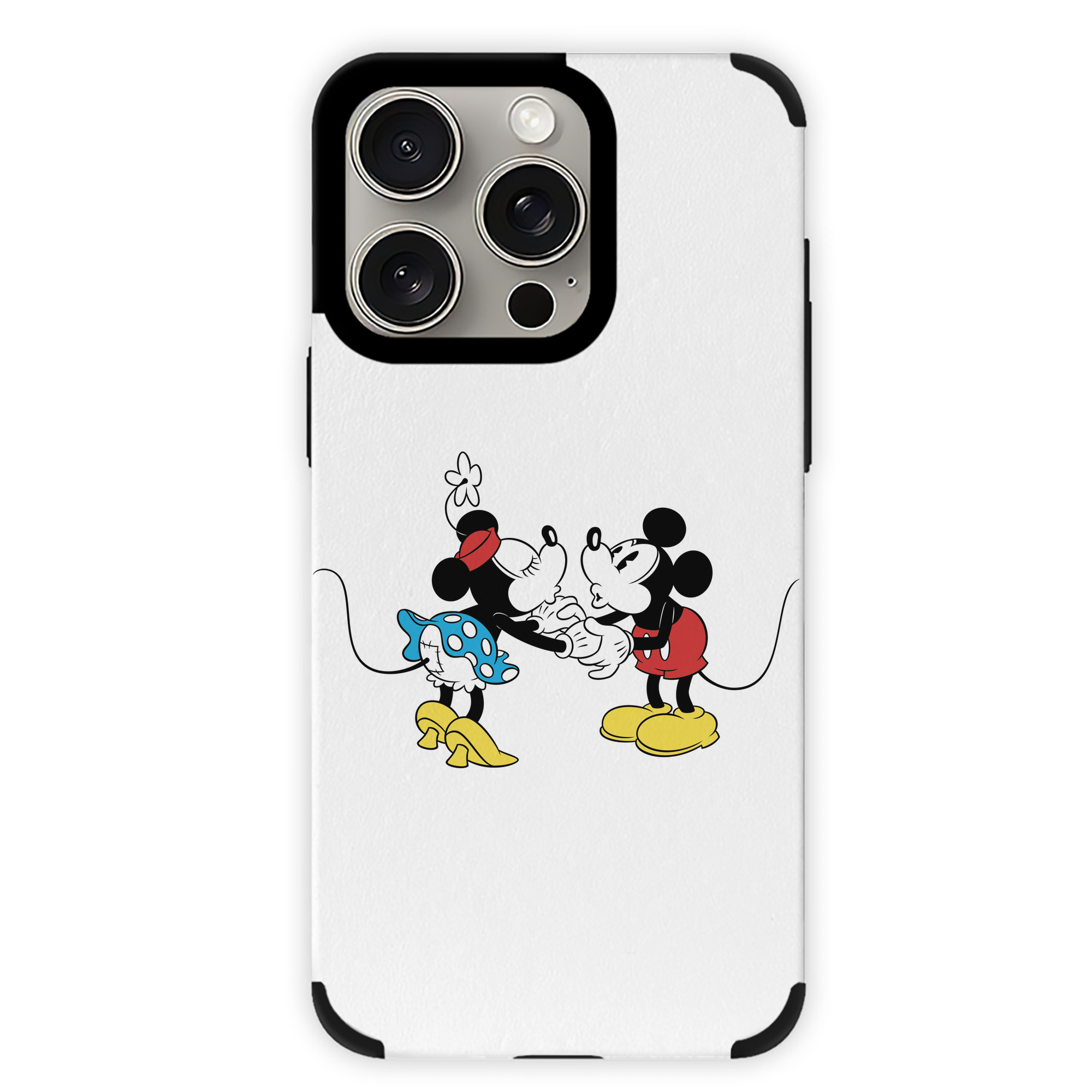 （画像用） ミッキーマウス Mickey Mouse 【iPhone15ProMax対応】 PUレザー スマホケース 耐衝撃＆黄変防止