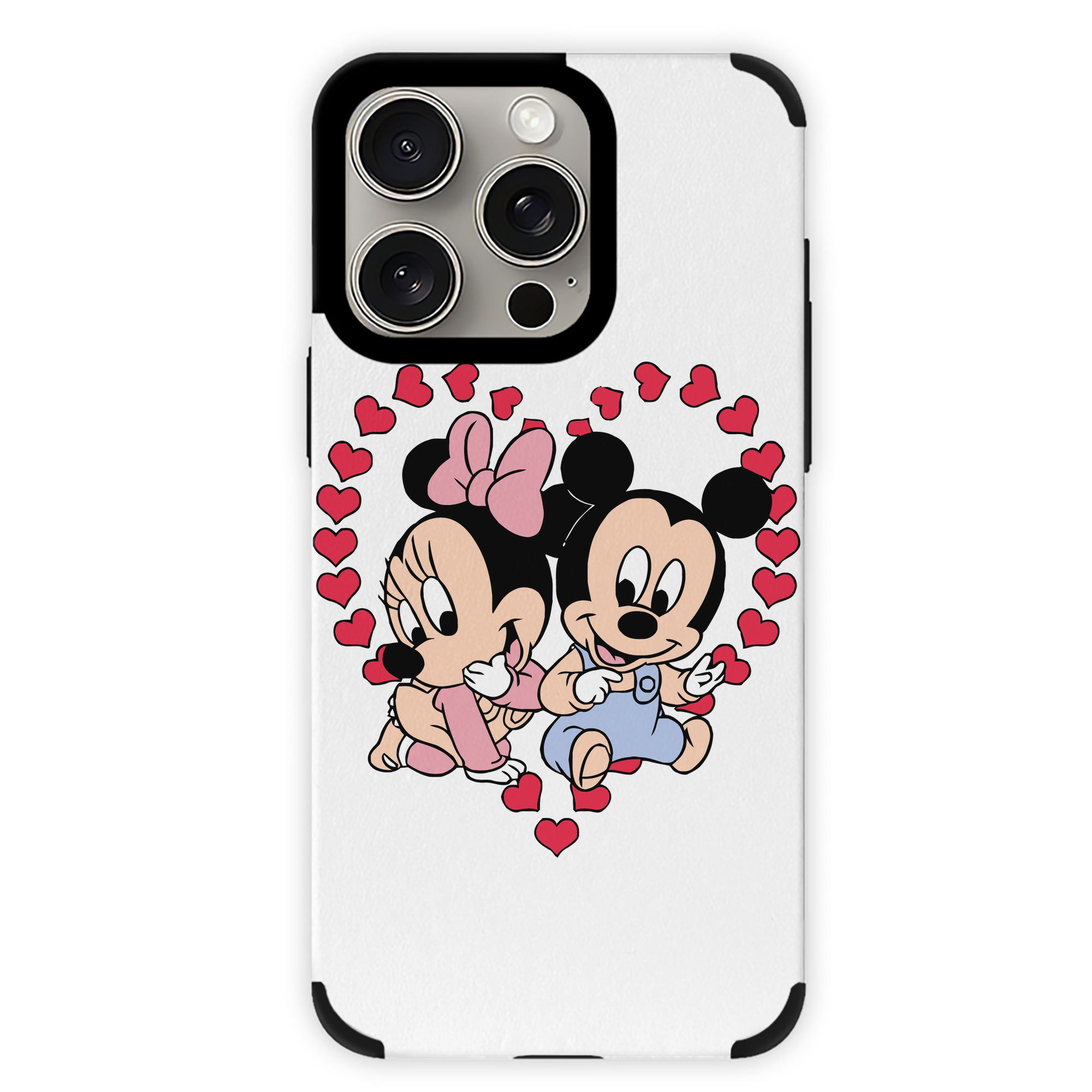（画像用） ミッキーマウス Mickey Mouse 【iPhone15ProMax対応】 PUレザー スマホケース 耐衝撃＆黄変防止