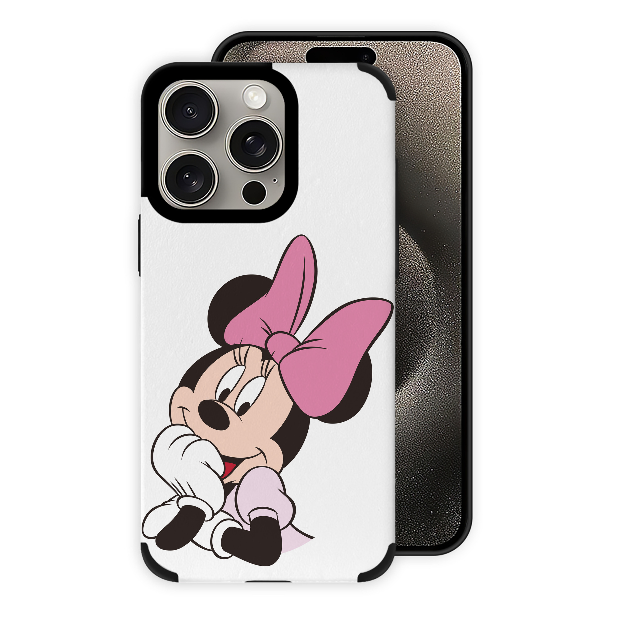 （画像用） ミッキーマウス Mickey Mouse 【iPhone15ProMax対応】 PUレザー スマホケース 耐衝撃＆黄変防止