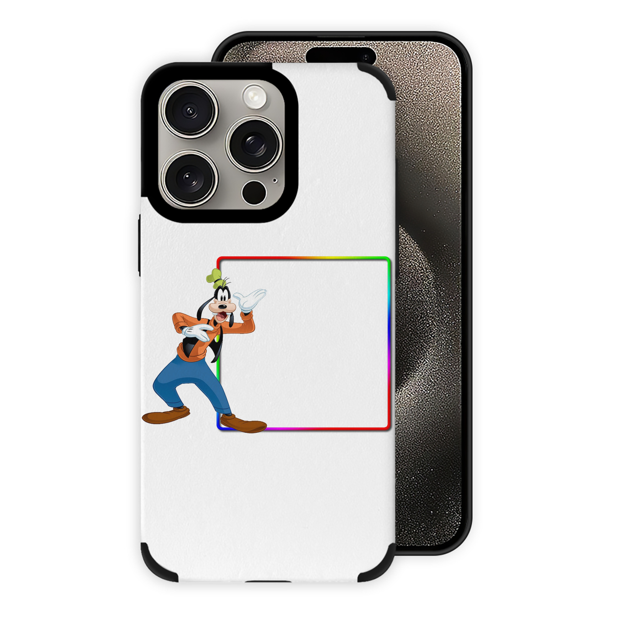 （画像用） ミッキーマウス Mickey Mouse 【iPhone15ProMax対応】 PUレザー スマホケース 耐衝撃＆黄変防止