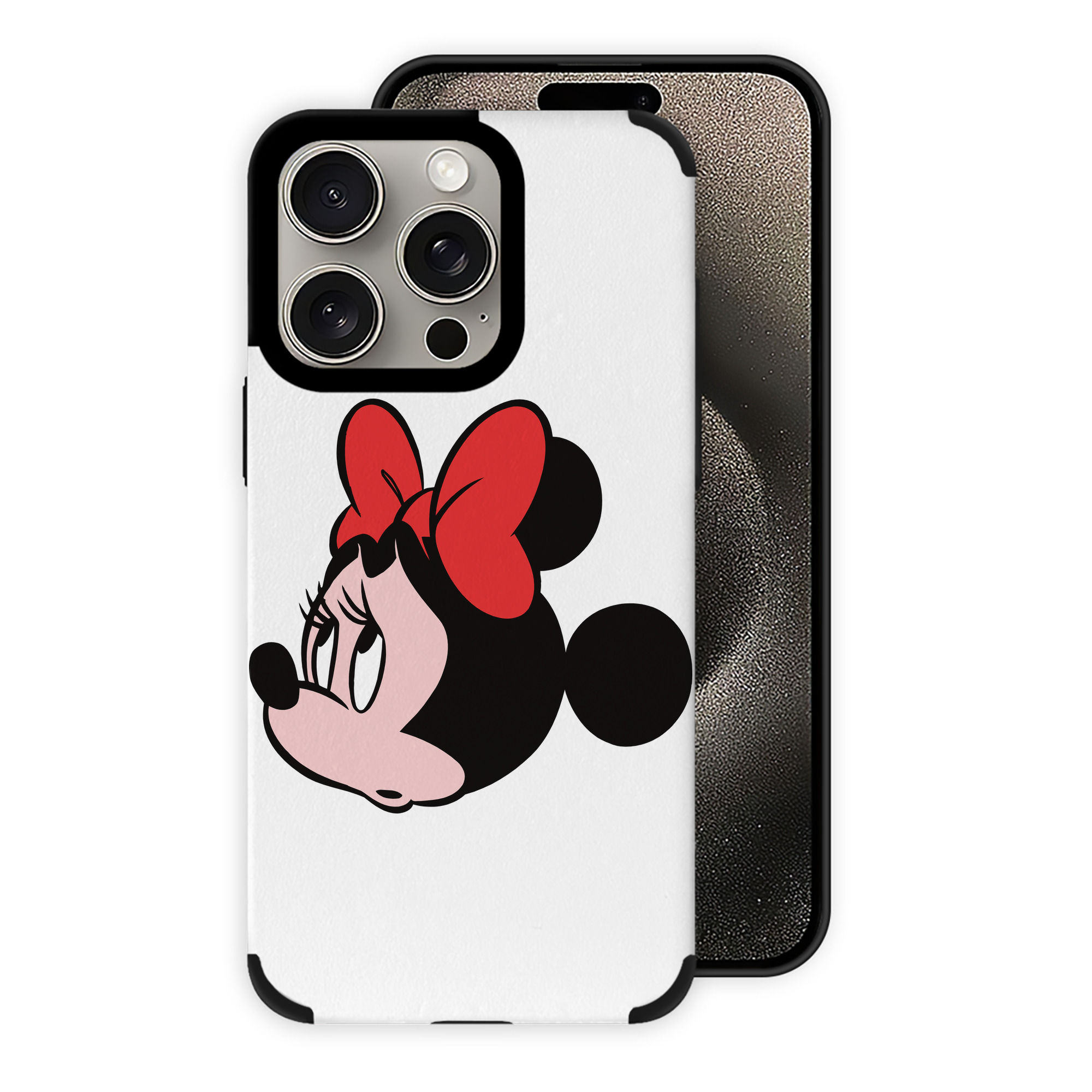 （画像用） ミッキーマウス Mickey Mouse 【iPhone15ProMax対応】 PUレザー スマホケース 耐衝撃＆黄変防止