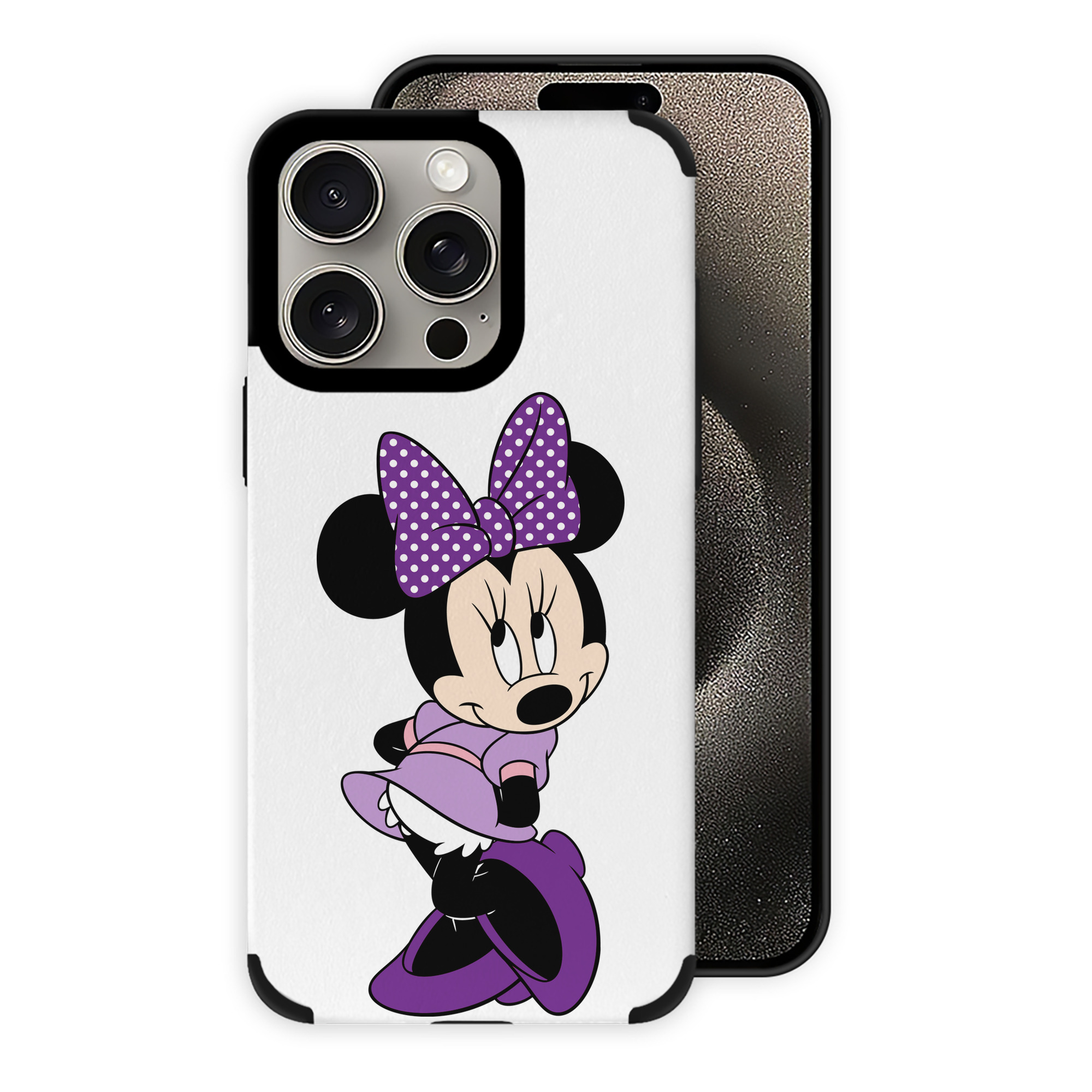 （画像用） ミッキーマウス Mickey Mouse 【iPhone15ProMax対応】 PUレザー スマホケース 耐衝撃＆黄変防止