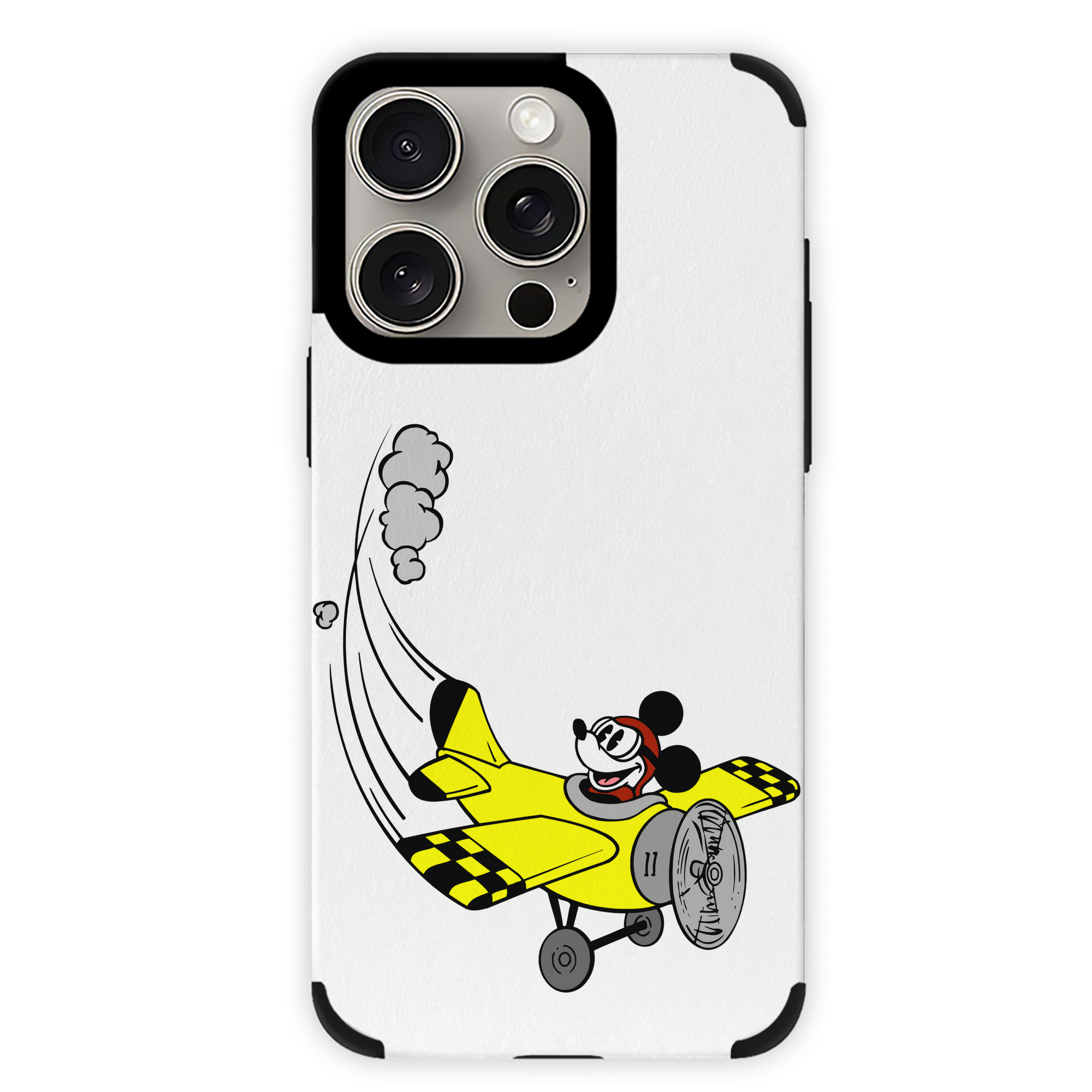 （画像用） ミッキーマウス Mickey Mouse 【iPhone15ProMax対応】 PUレザー スマホケース 耐衝撃＆黄変防止