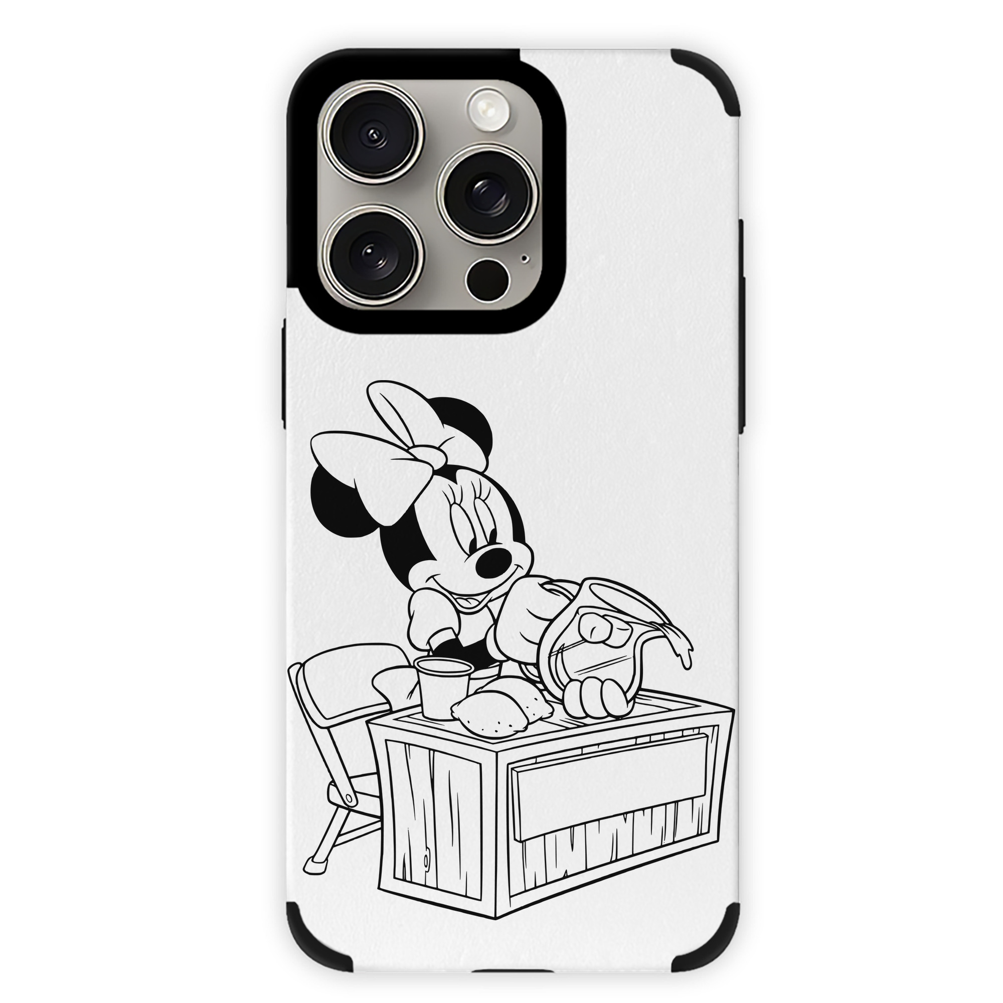 （画像用） ミッキーマウス Mickey Mouse 【iPhone15ProMax対応】 PUレザー スマホケース 耐衝撃＆黄変防止