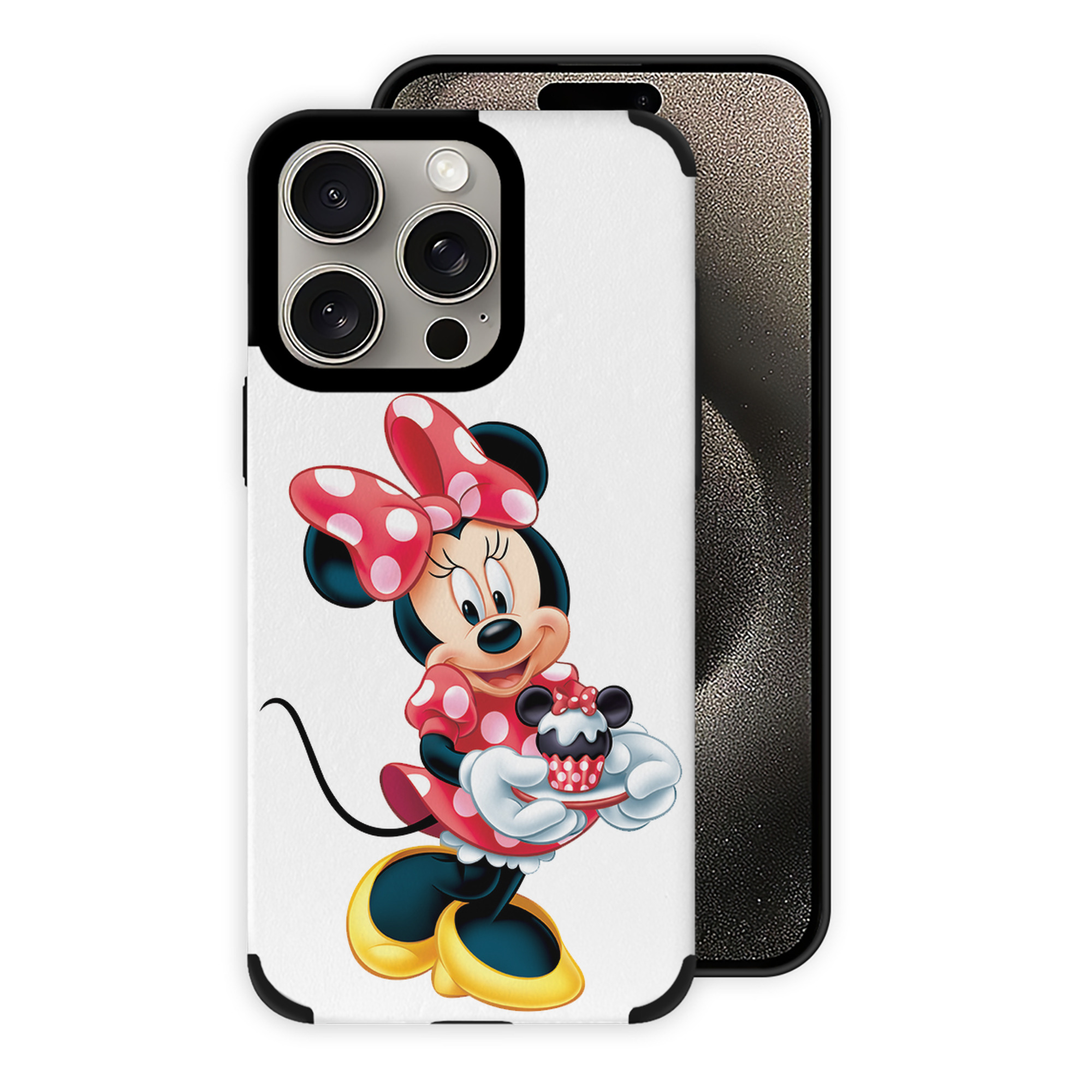 （画像用） ミッキーマウス Mickey Mouse 【iPhone15ProMax対応】 PUレザー スマホケース 耐衝撃＆黄変防止