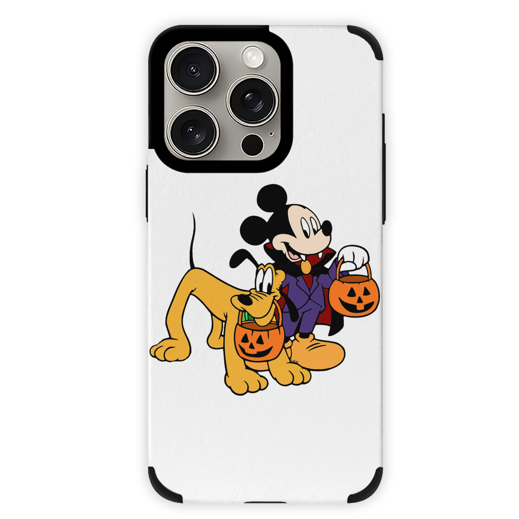 （画像用） ミッキーマウス Mickey Mouse 【iPhone15ProMax対応】 PUレザー スマホケース 耐衝撃＆黄変防止