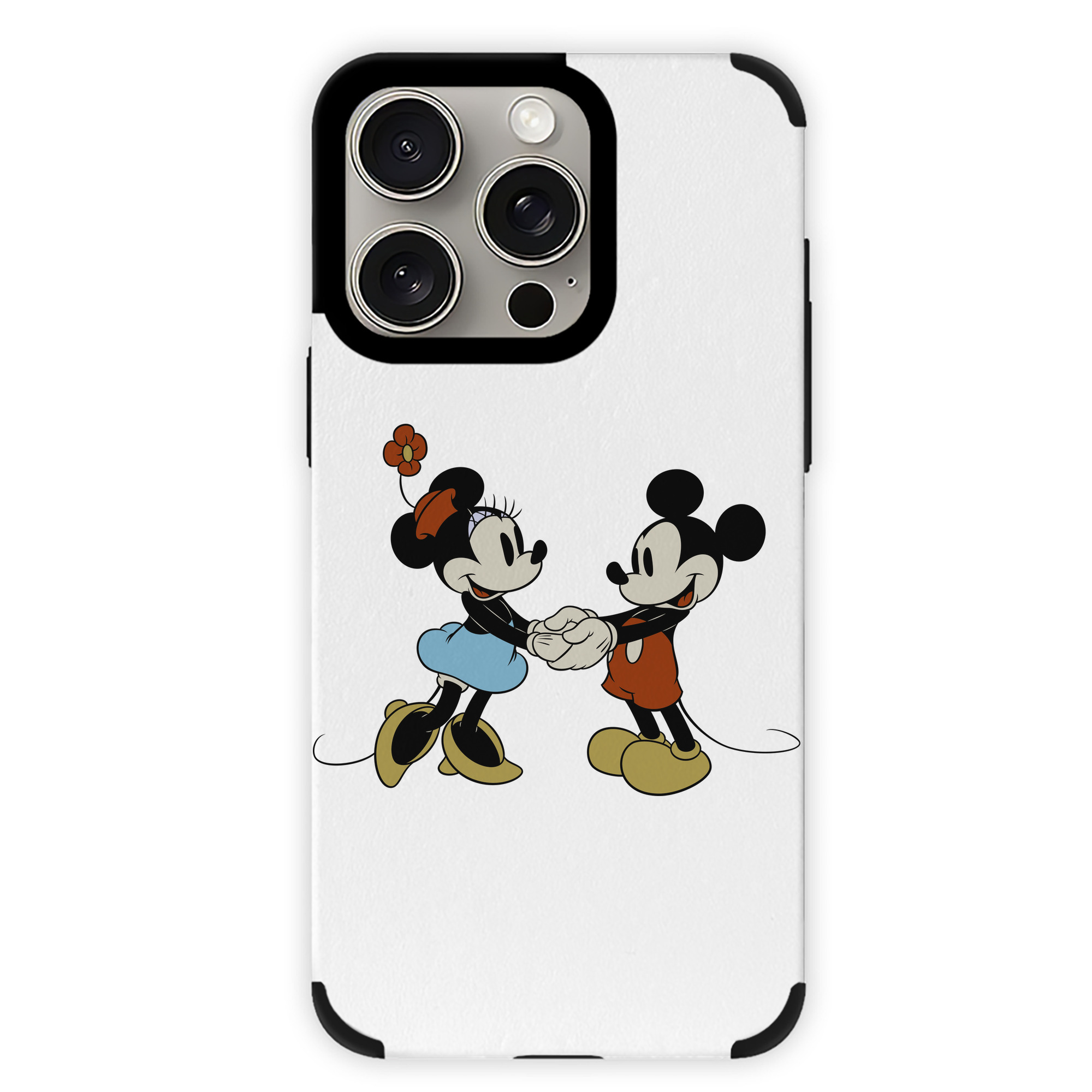 （画像用） ミッキーマウス Mickey Mouse 【iPhone15ProMax対応】 PUレザー スマホケース 耐衝撃＆黄変防止