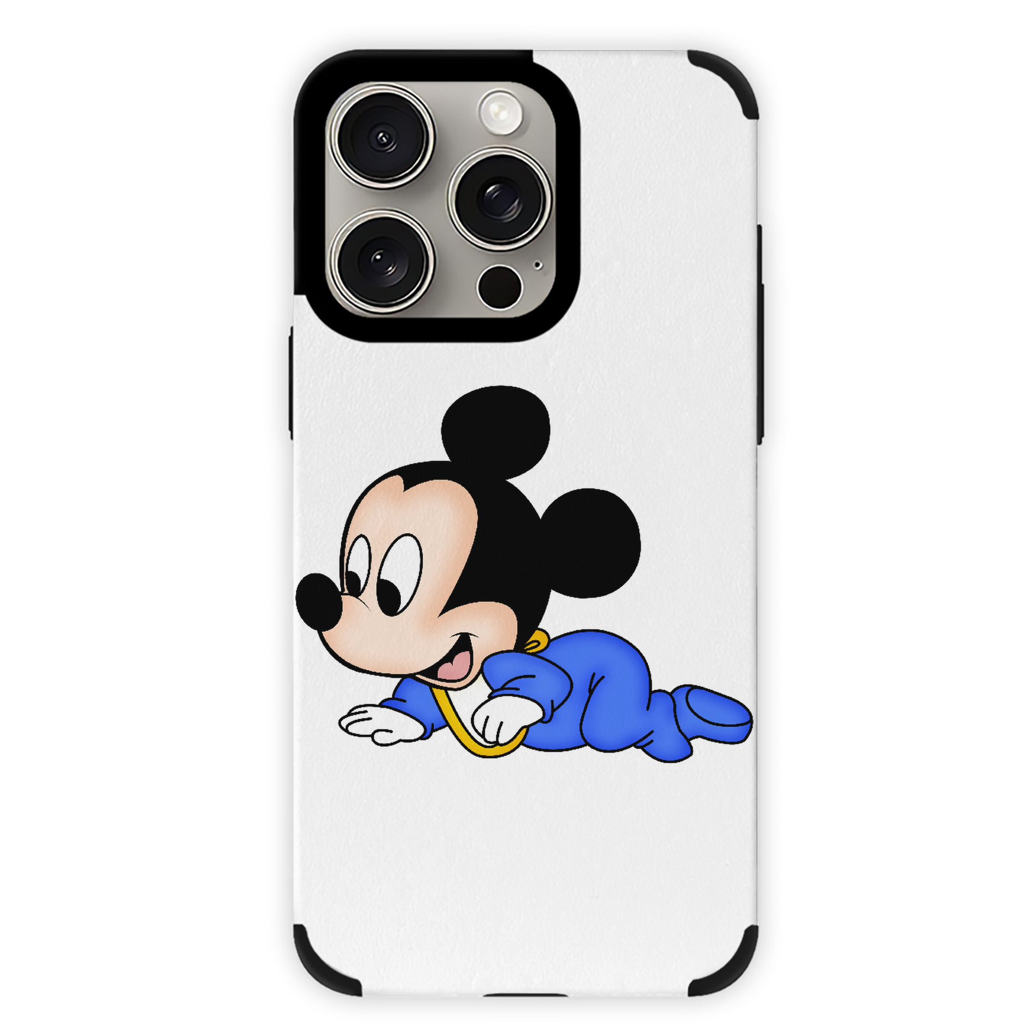 （画像用） ミッキーマウス Mickey Mouse 【iPhone15ProMax対応】 PUレザー スマホケース 耐衝撃＆黄変防止