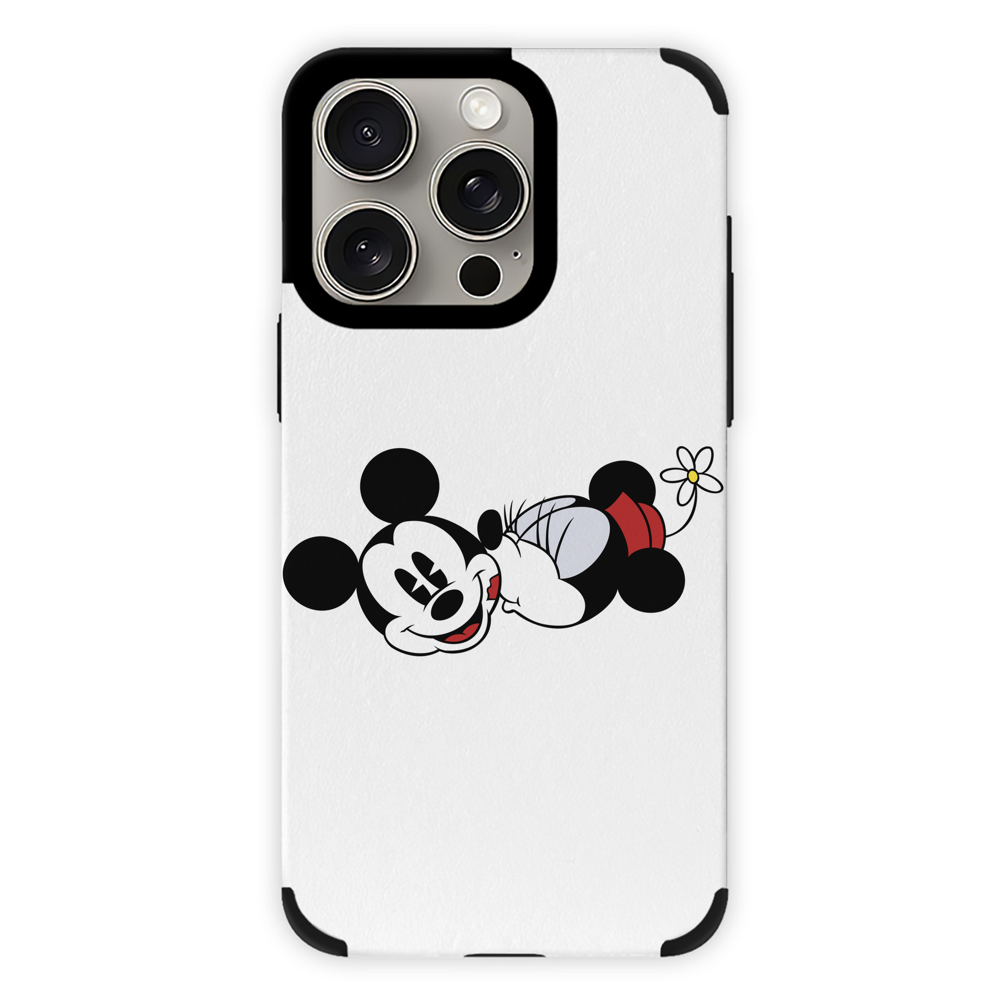 （画像用） ミッキーマウス Mickey Mouse 【iPhone15ProMax対応】 PUレザー スマホケース 耐衝撃＆黄変防止