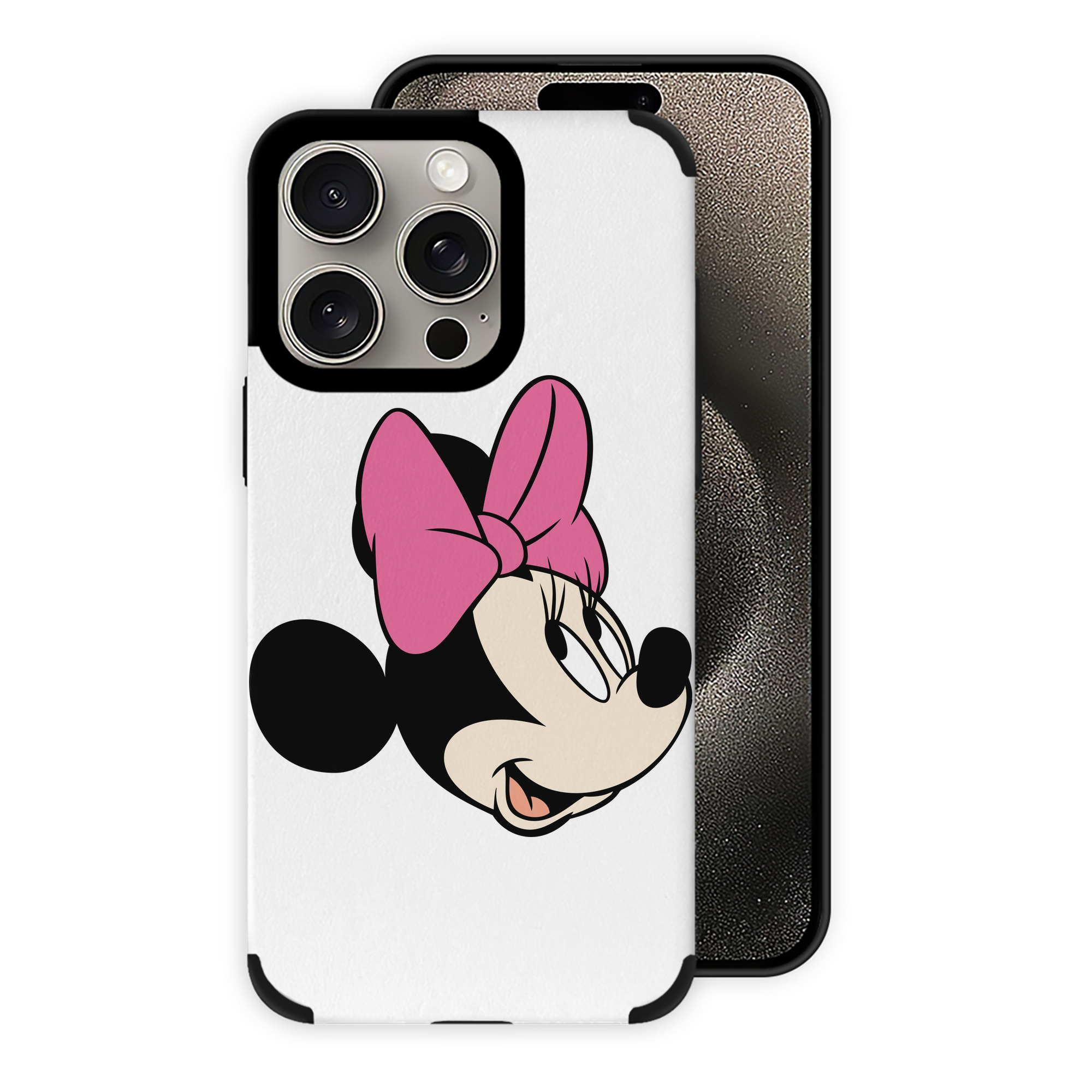 （画像用） ミッキーマウス Mickey Mouse 【iPhone15ProMax対応】 PUレザー スマホケース 耐衝撃＆黄変防止