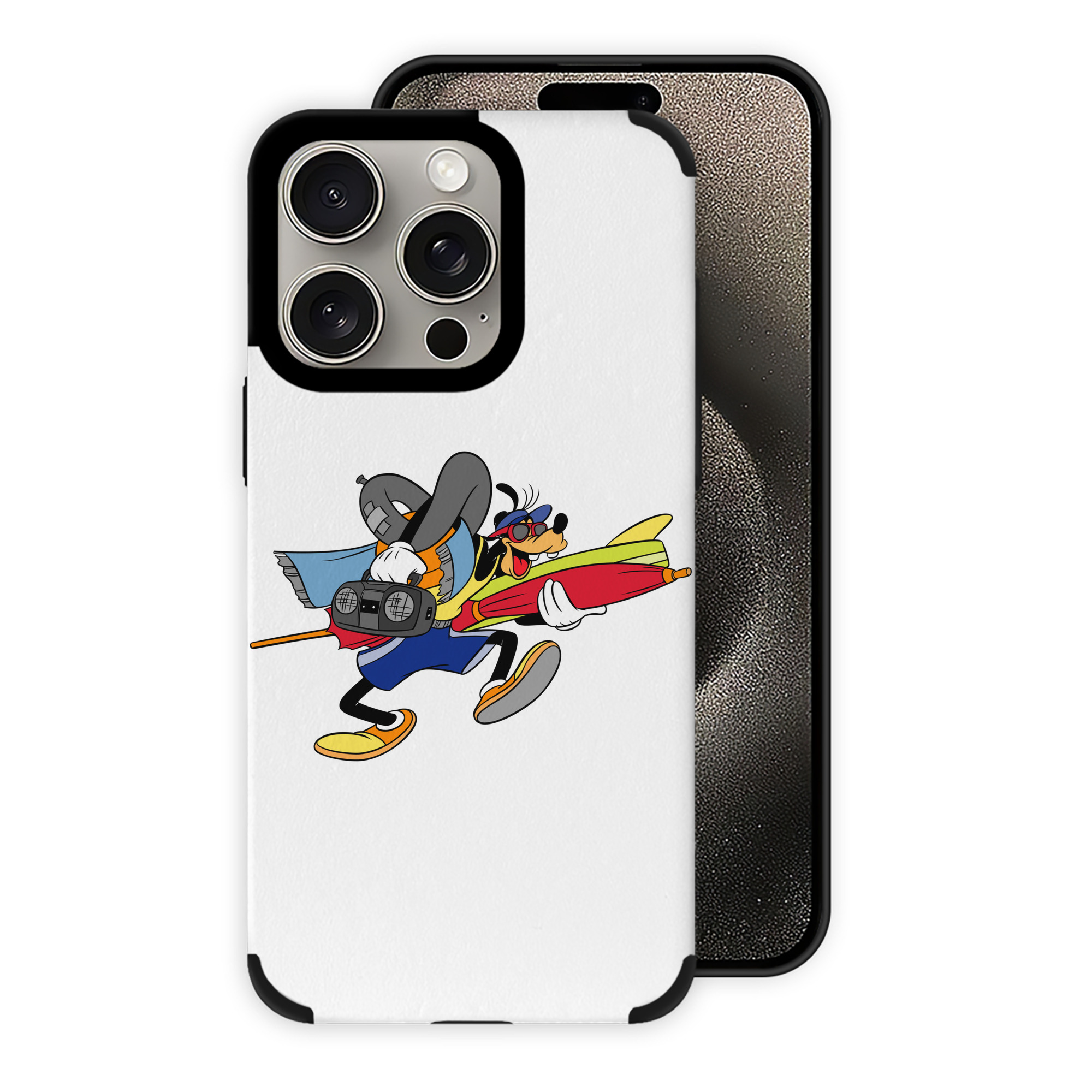 （画像用） ミッキーマウス Mickey Mouse 【iPhone15ProMax対応】 PUレザー スマホケース 耐衝撃＆黄変防止