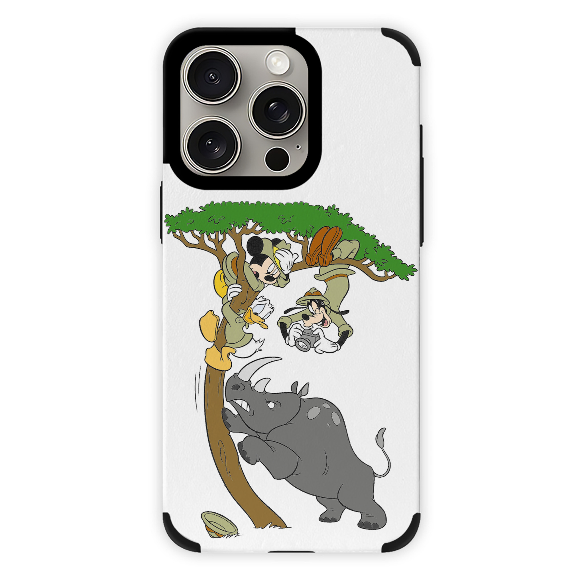 （画像用） ミッキーマウス Mickey Mouse 【iPhone15ProMax対応】 PUレザー スマホケース 耐衝撃＆黄変防止