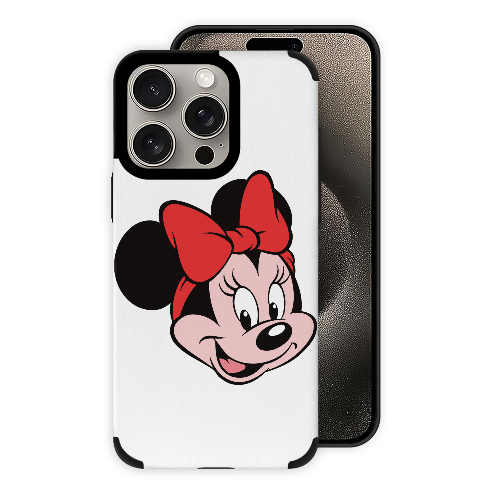 （画像用） ミッキーマウス Mickey Mouse 【iPhone15ProMax対応】 PUレザー スマホケース 耐衝撃＆黄変防止