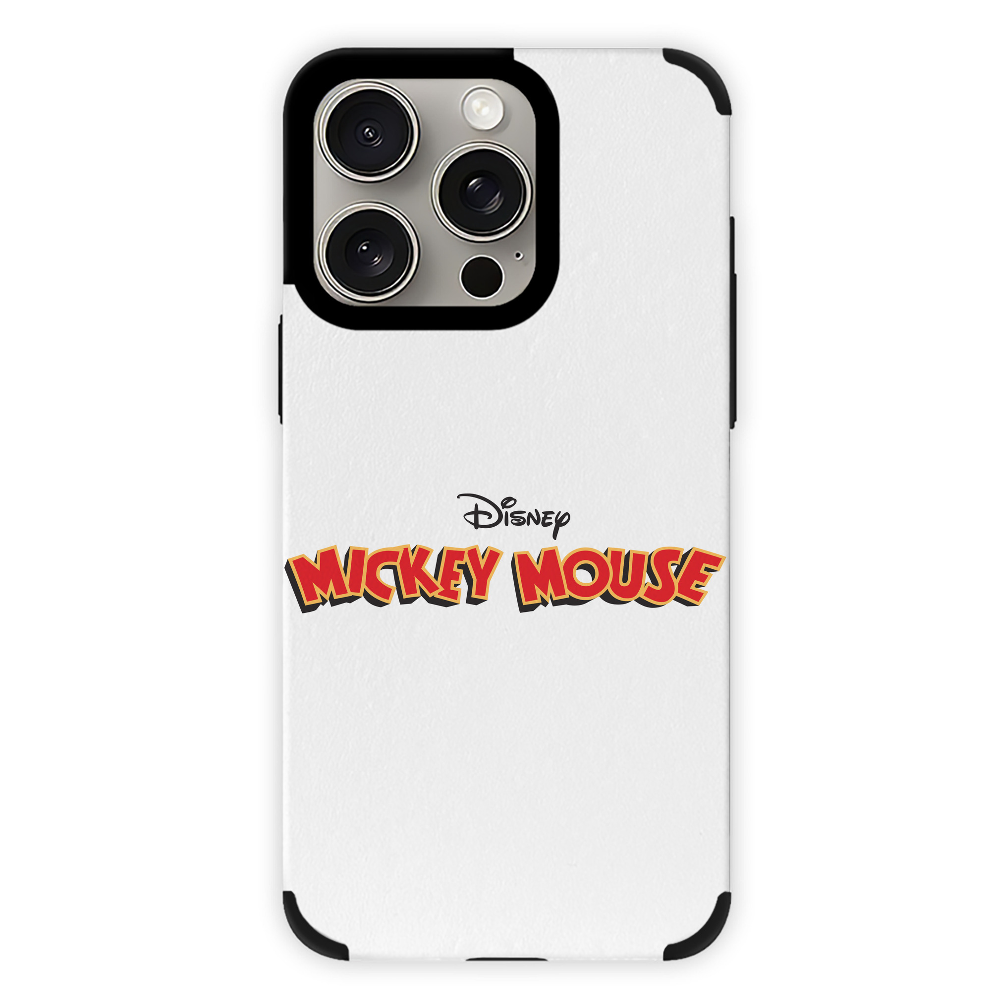 （画像用） ミッキーマウス Mickey Mouse 【iPhone15ProMax対応】 PUレザー スマホケース 耐衝撃＆黄変防止