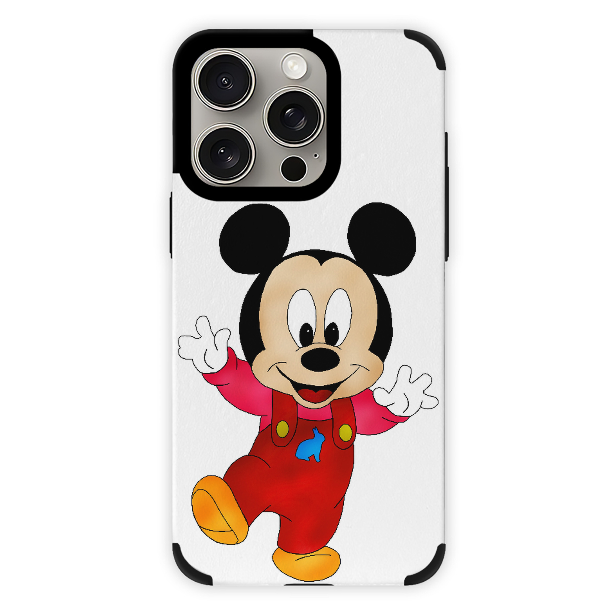（画像用） ミッキーマウス Mickey Mouse 【iPhone15ProMax対応】 PUレザー スマホケース 耐衝撃＆黄変防止