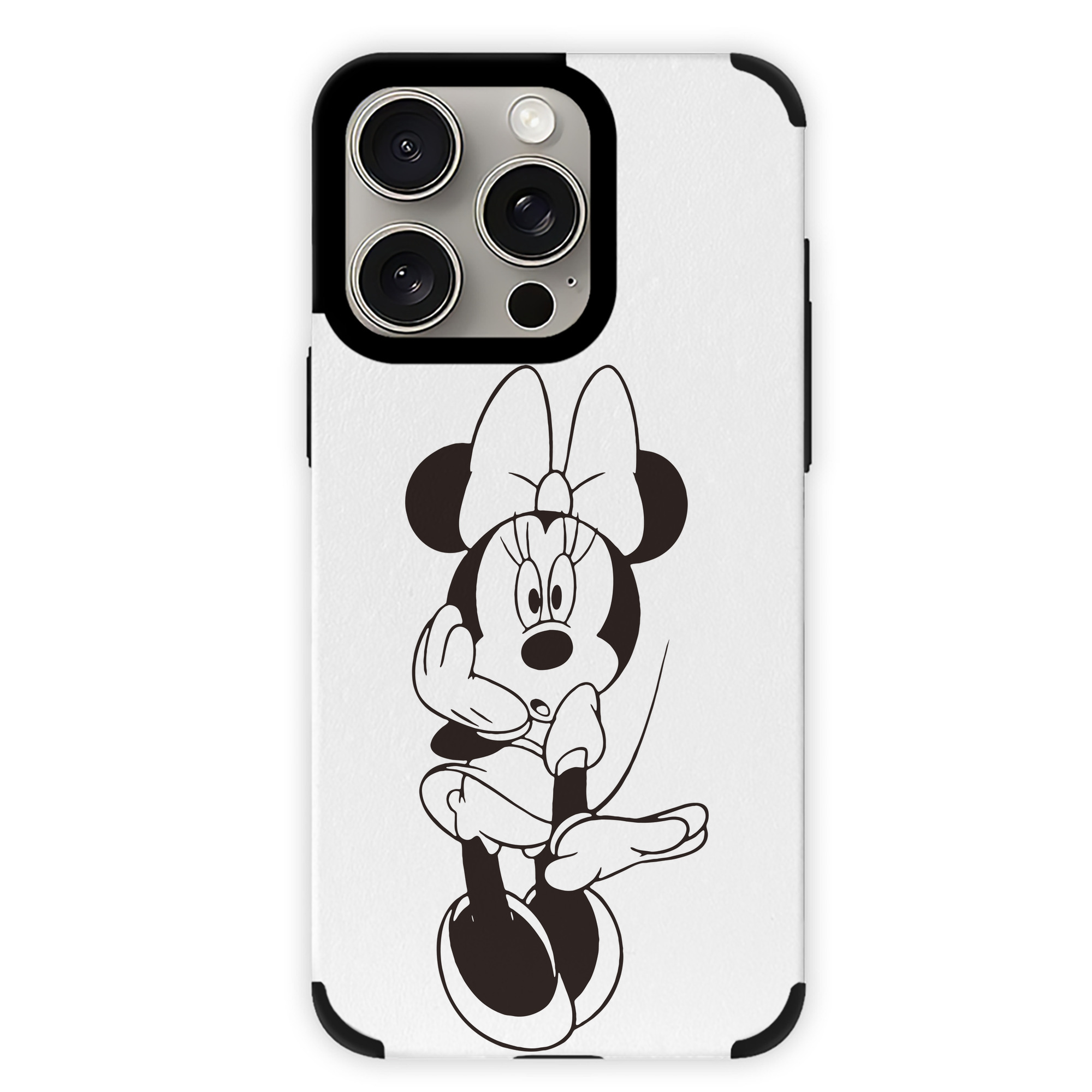 （画像用） ミッキーマウス Mickey Mouse 【iPhone15ProMax対応】 PUレザー スマホケース 耐衝撃＆黄変防止