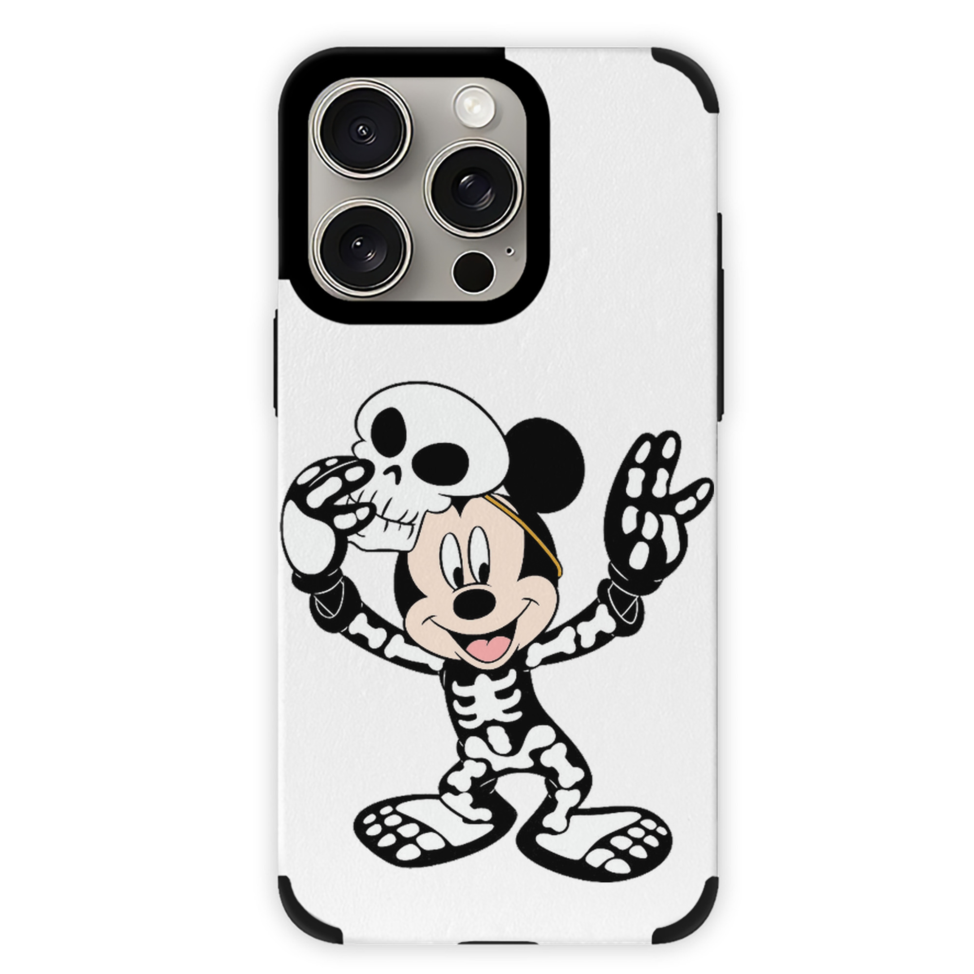 （画像用） ミッキーマウス Mickey Mouse 【iPhone15ProMax対応】 PUレザー スマホケース 耐衝撃＆黄変防止