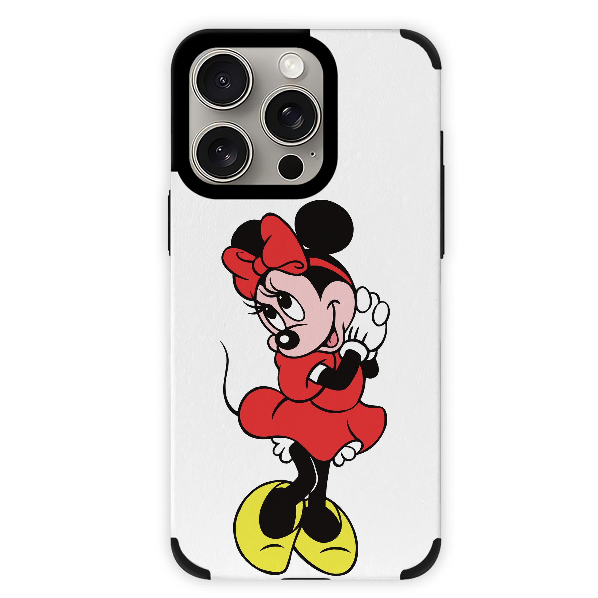 （画像用） ミッキーマウス Mickey Mouse 【iPhone15ProMax対応】 PUレザー スマホケース 耐衝撃＆黄変防止
