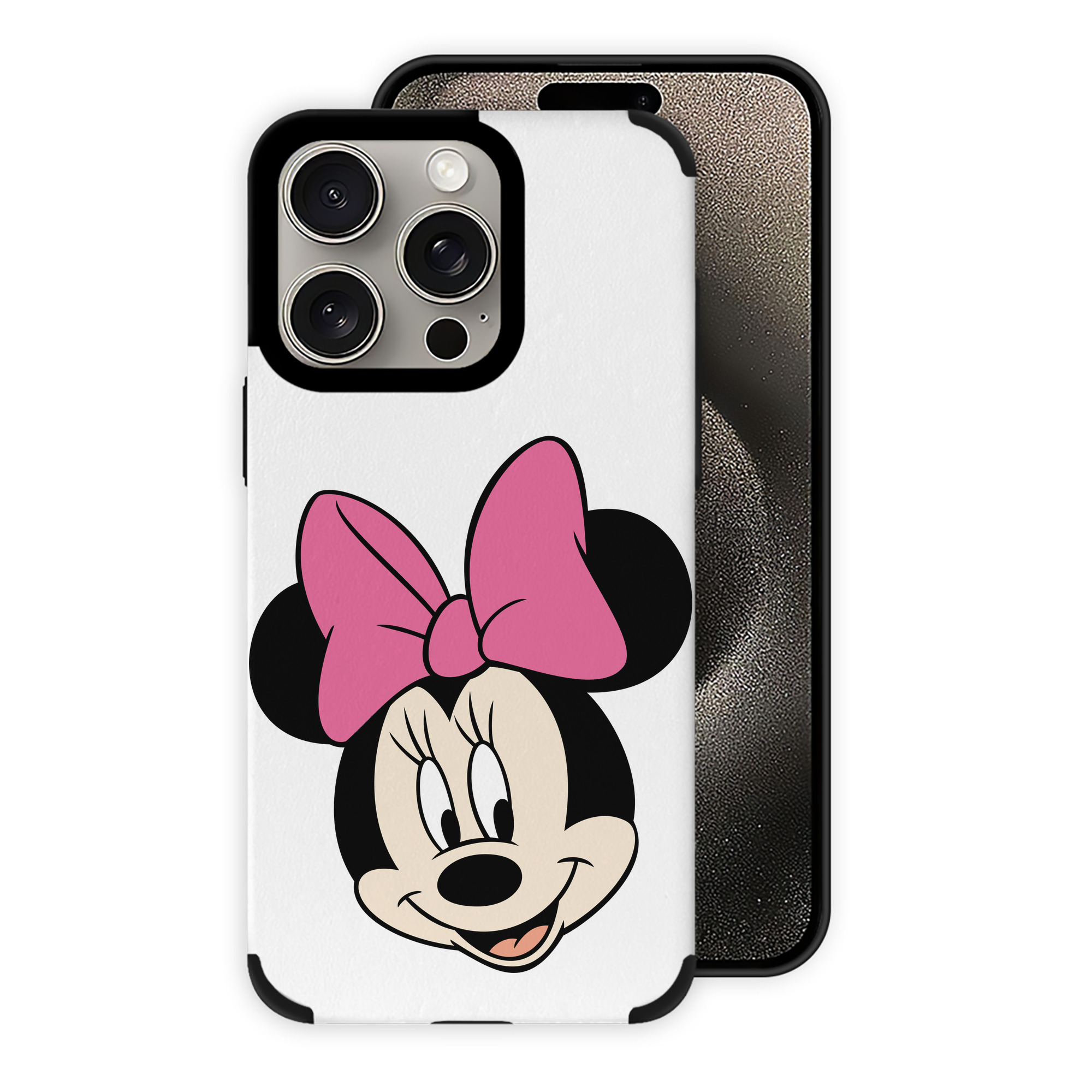 （画像用） ミッキーマウス Mickey Mouse 【iPhone15ProMax対応】 PUレザー スマホケース 耐衝撃＆黄変防止