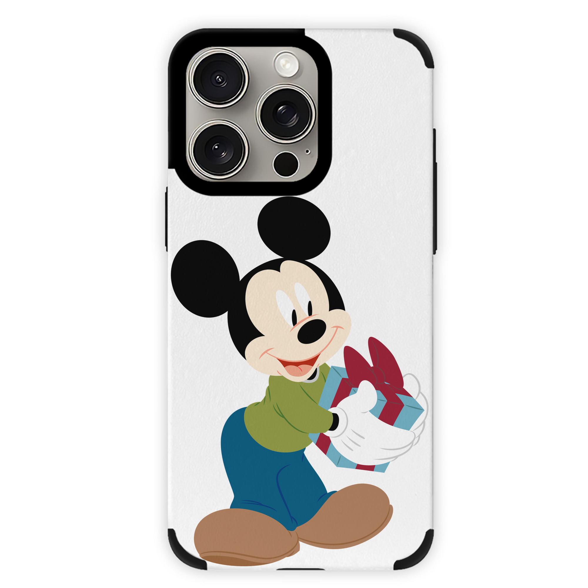（画像用） ミッキーマウス Mickey Mouse 【iPhone15ProMax対応】 PUレザー スマホケース 耐衝撃＆黄変防止