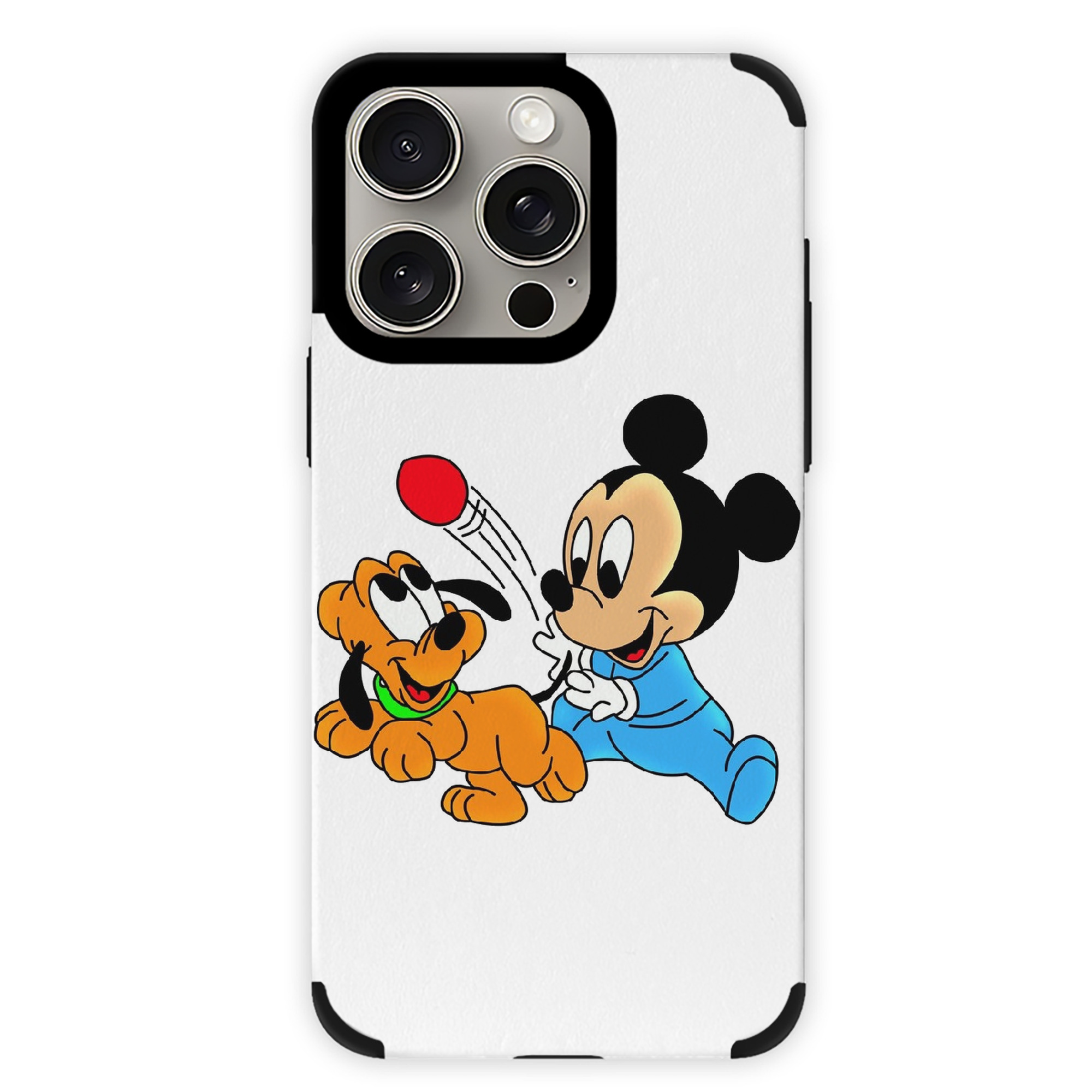 （画像用） ミッキーマウス Mickey Mouse 【iPhone15ProMax対応】 PUレザー スマホケース 耐衝撃＆黄変防止