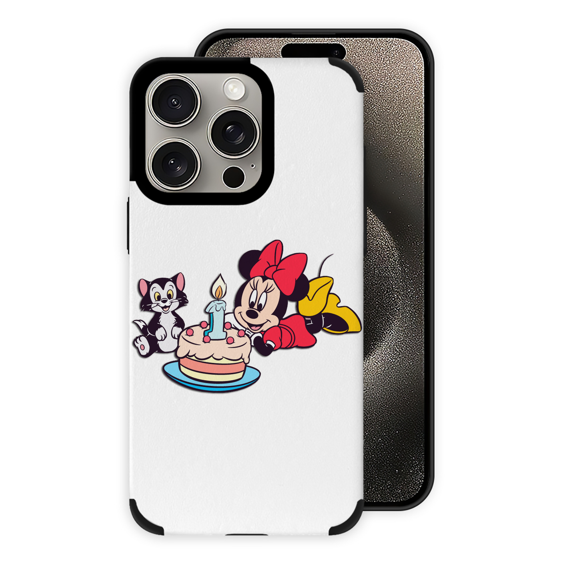 （画像用） ミッキーマウス Mickey Mouse 【iPhone15ProMax対応】 PUレザー スマホケース 耐衝撃＆黄変防止
