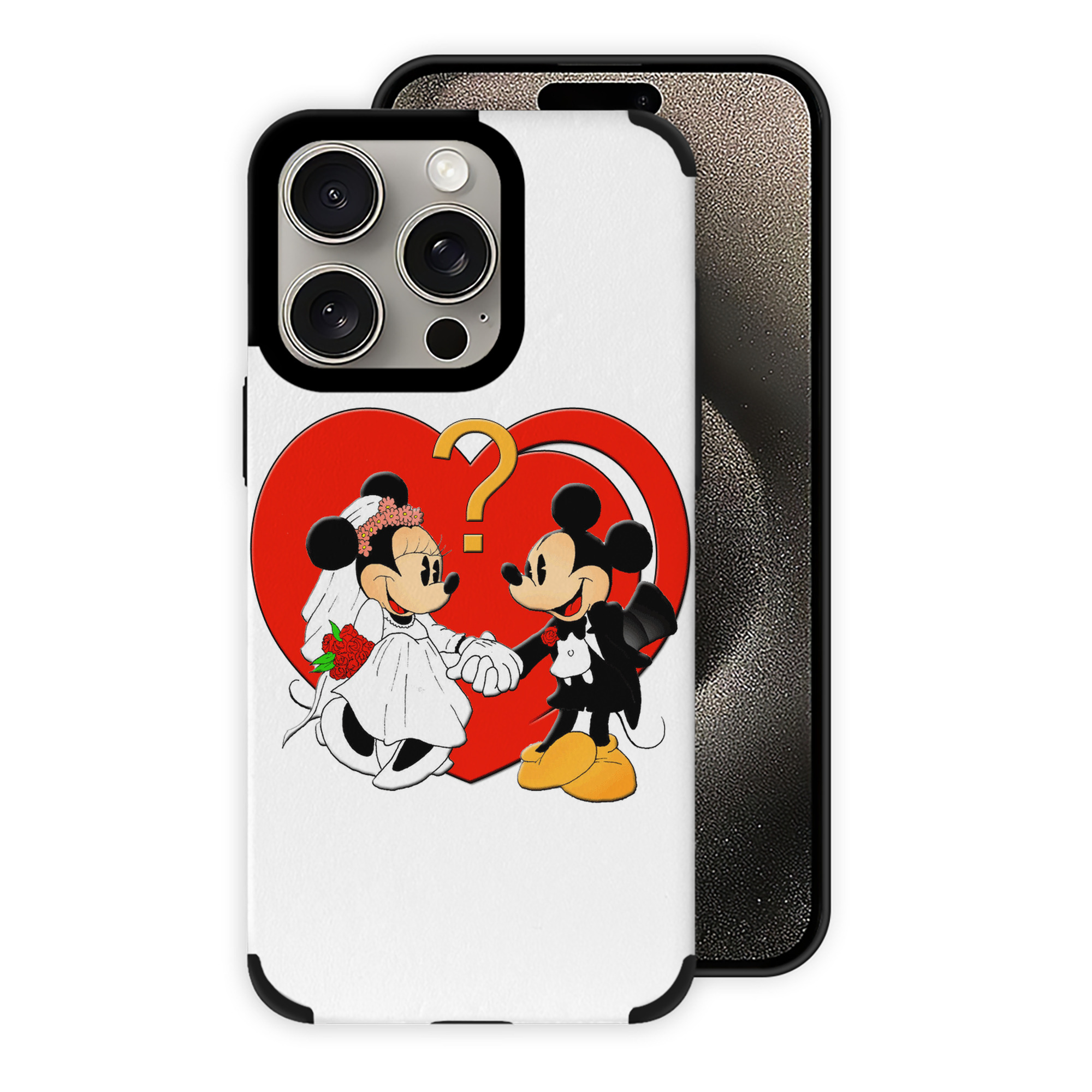 （画像用） ミッキーマウス Mickey Mouse 【iPhone15ProMax対応】 PUレザー スマホケース 耐衝撃＆黄変防止