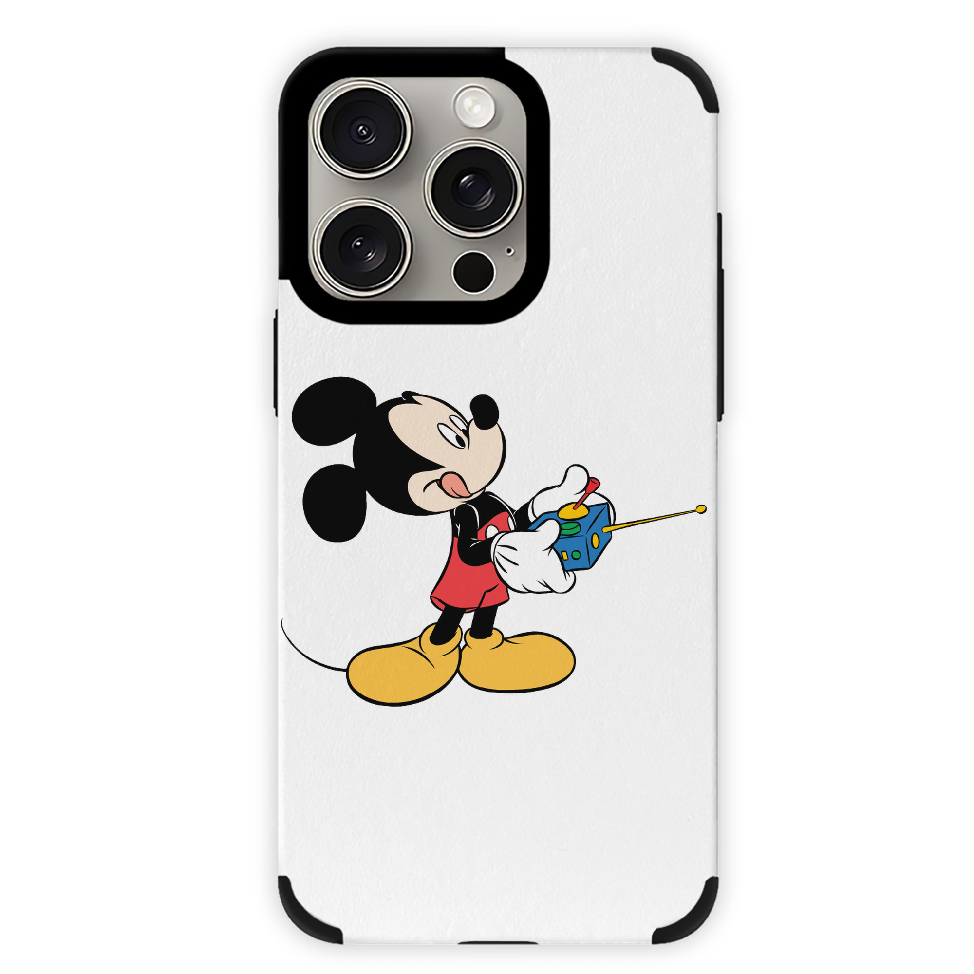 （画像用） ミッキーマウス Mickey Mouse 【iPhone15ProMax対応】 PUレザー スマホケース 耐衝撃＆黄変防止