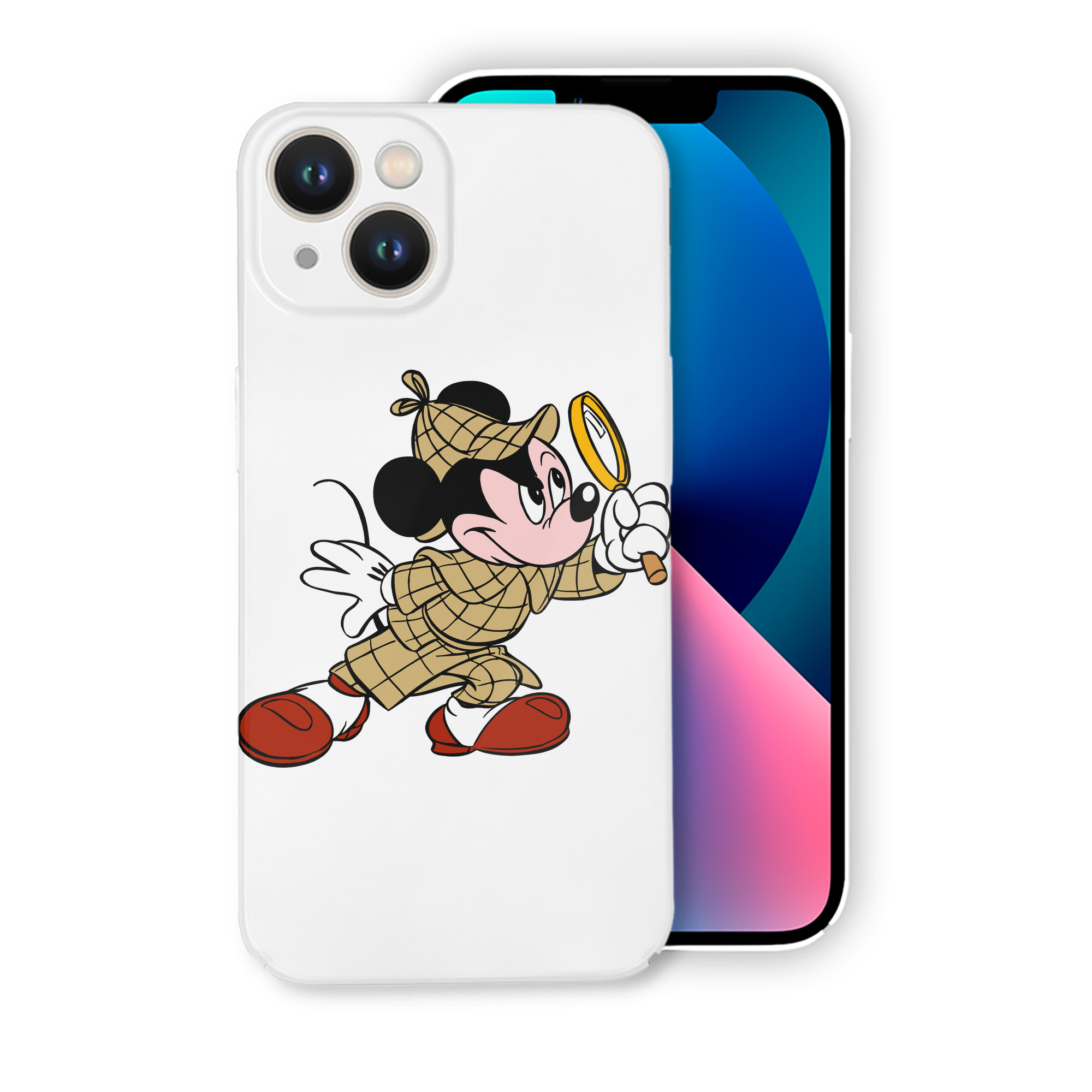 （画像用） ミッキーマウス Mickey Mouse 【iPhone 14シリーズ対応】ハードケース