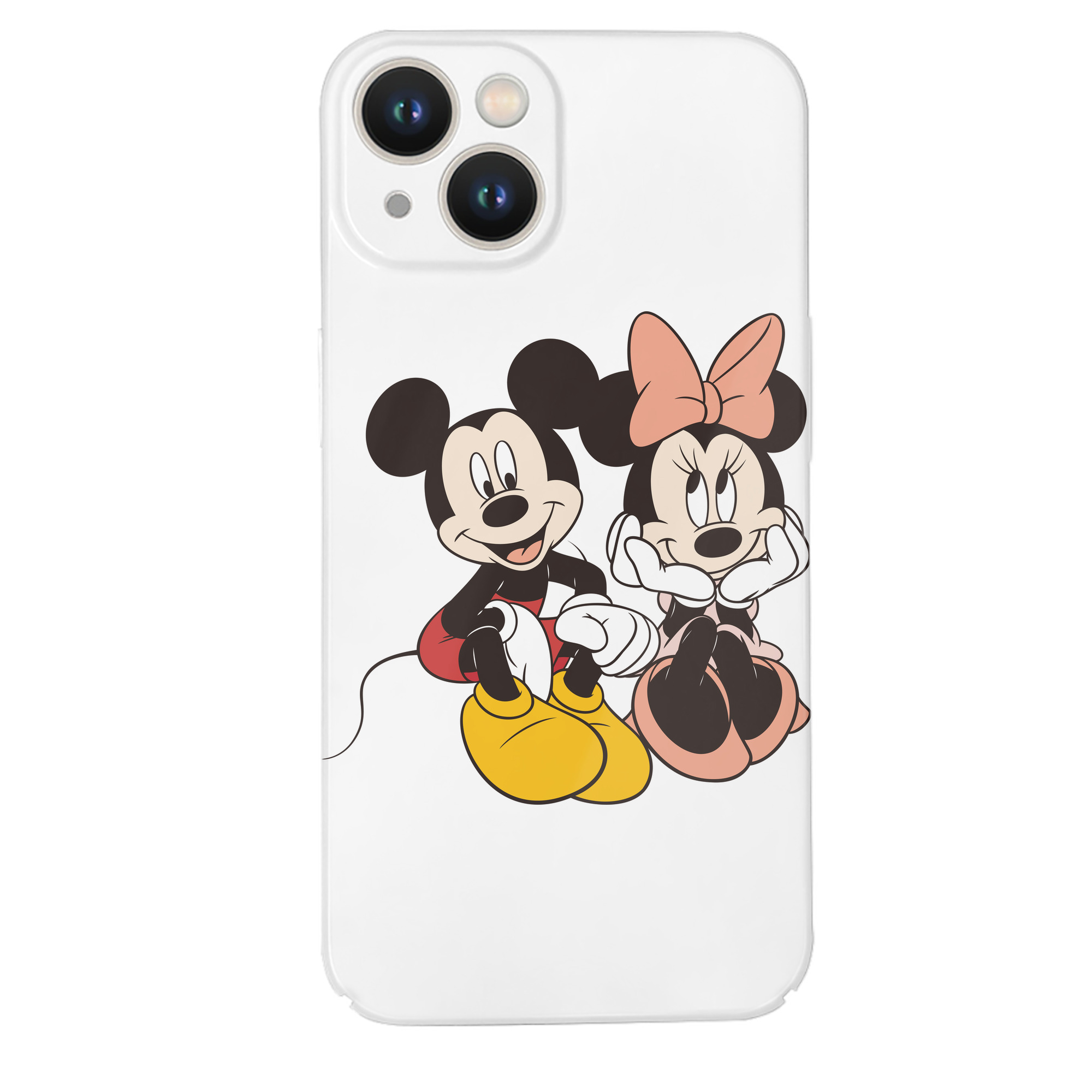（画像用） ミッキーマウス Mickey Mouse 【iPhone 14シリーズ対応】ハードケース