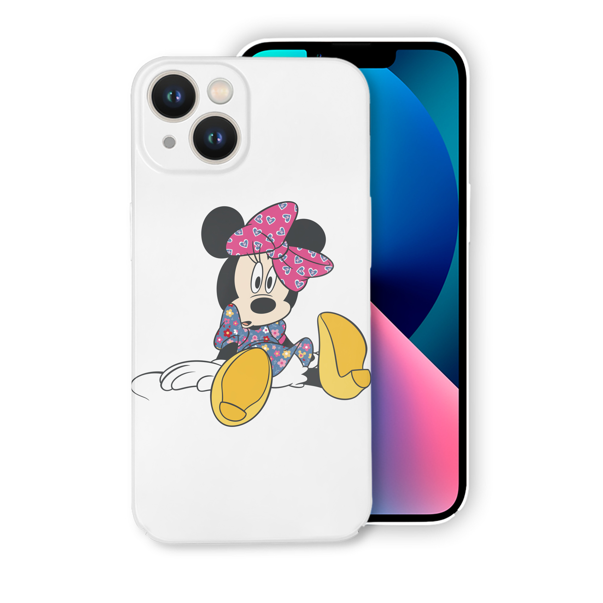 （画像用） ミッキーマウス Mickey Mouse 【iPhone 14シリーズ対応】ハードケース