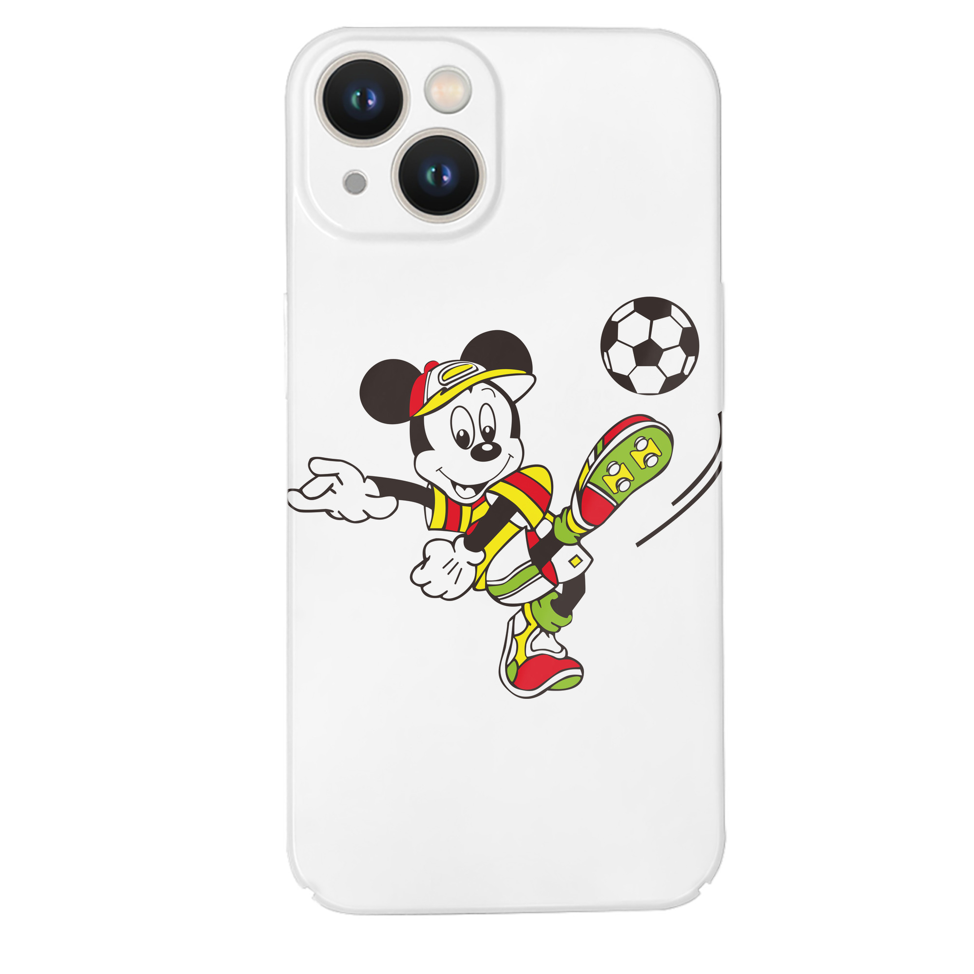 （画像用） ミッキーマウス Mickey Mouse 【iPhone 14シリーズ対応】ハードケース