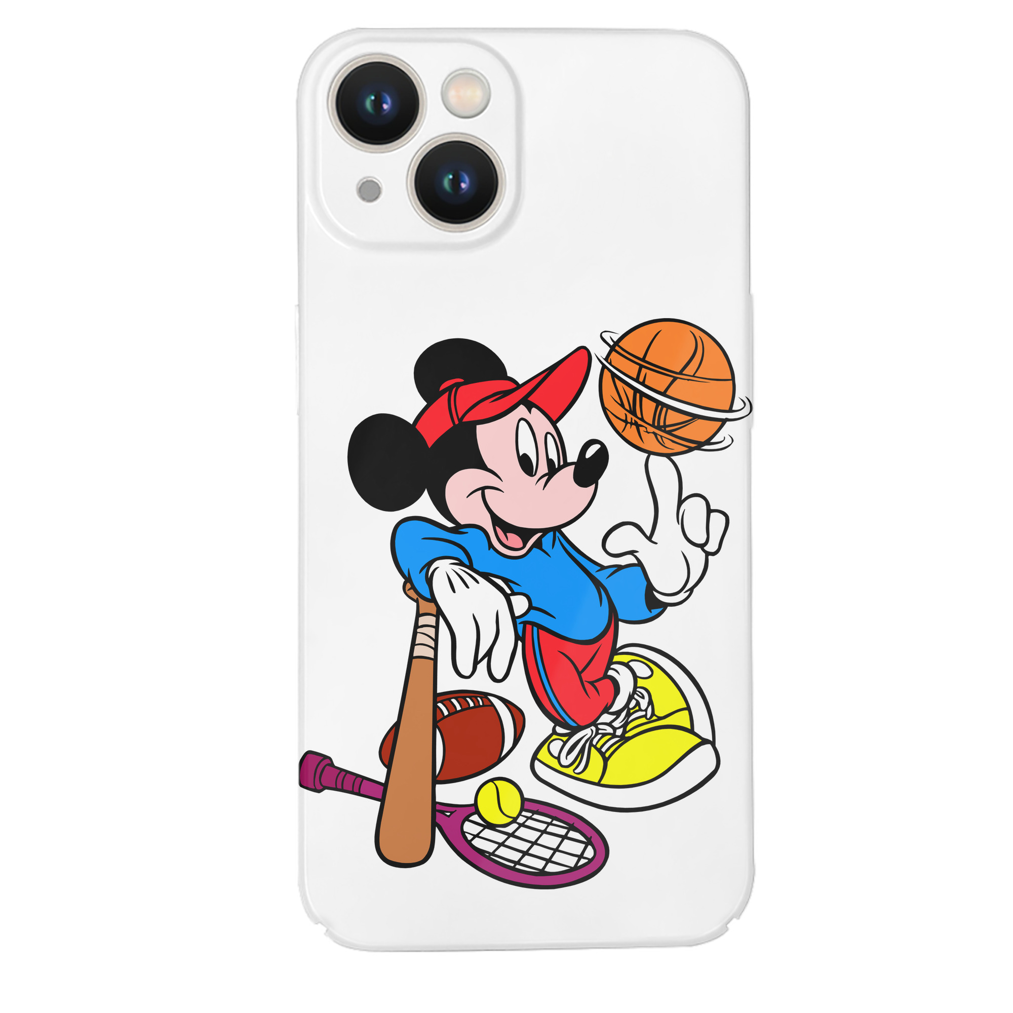 （画像用） ミッキーマウス Mickey Mouse 【iPhone 14シリーズ対応】ハードケース