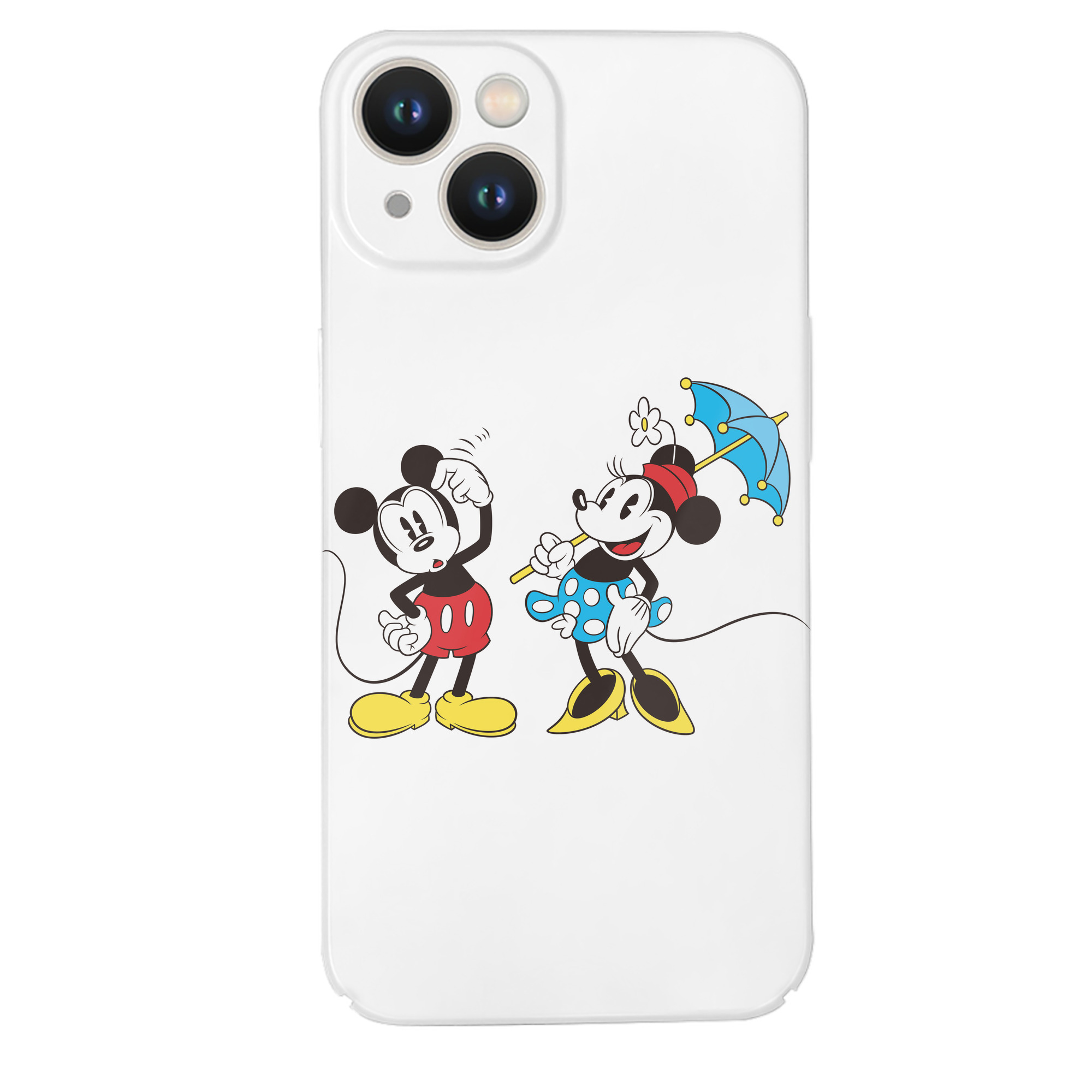 （画像用） ミッキーマウス Mickey Mouse 【iPhone 14シリーズ対応】ハードケース
